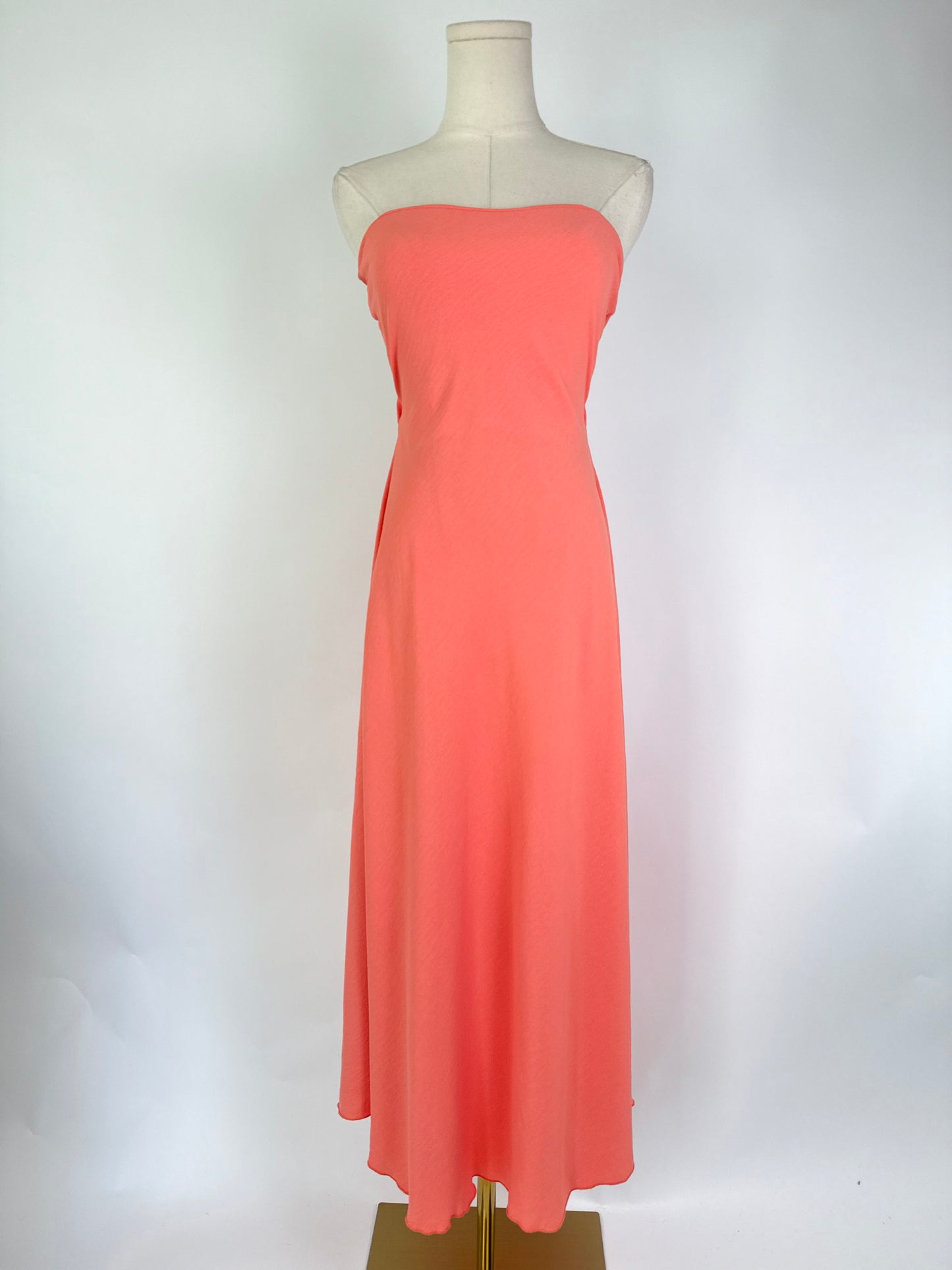 Strapless Melon Dress