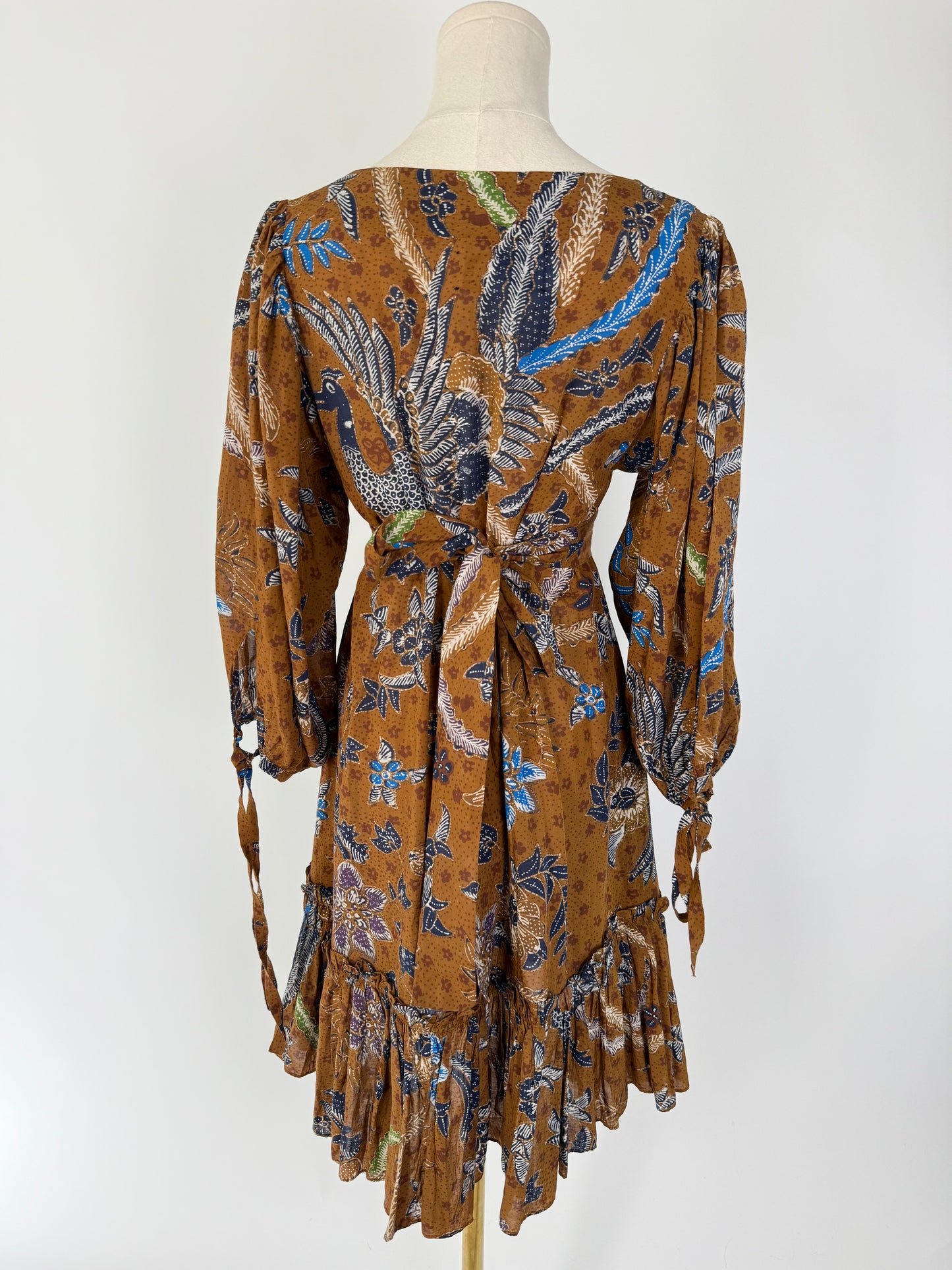 Cara Cara Millbrook Brown Print Dress