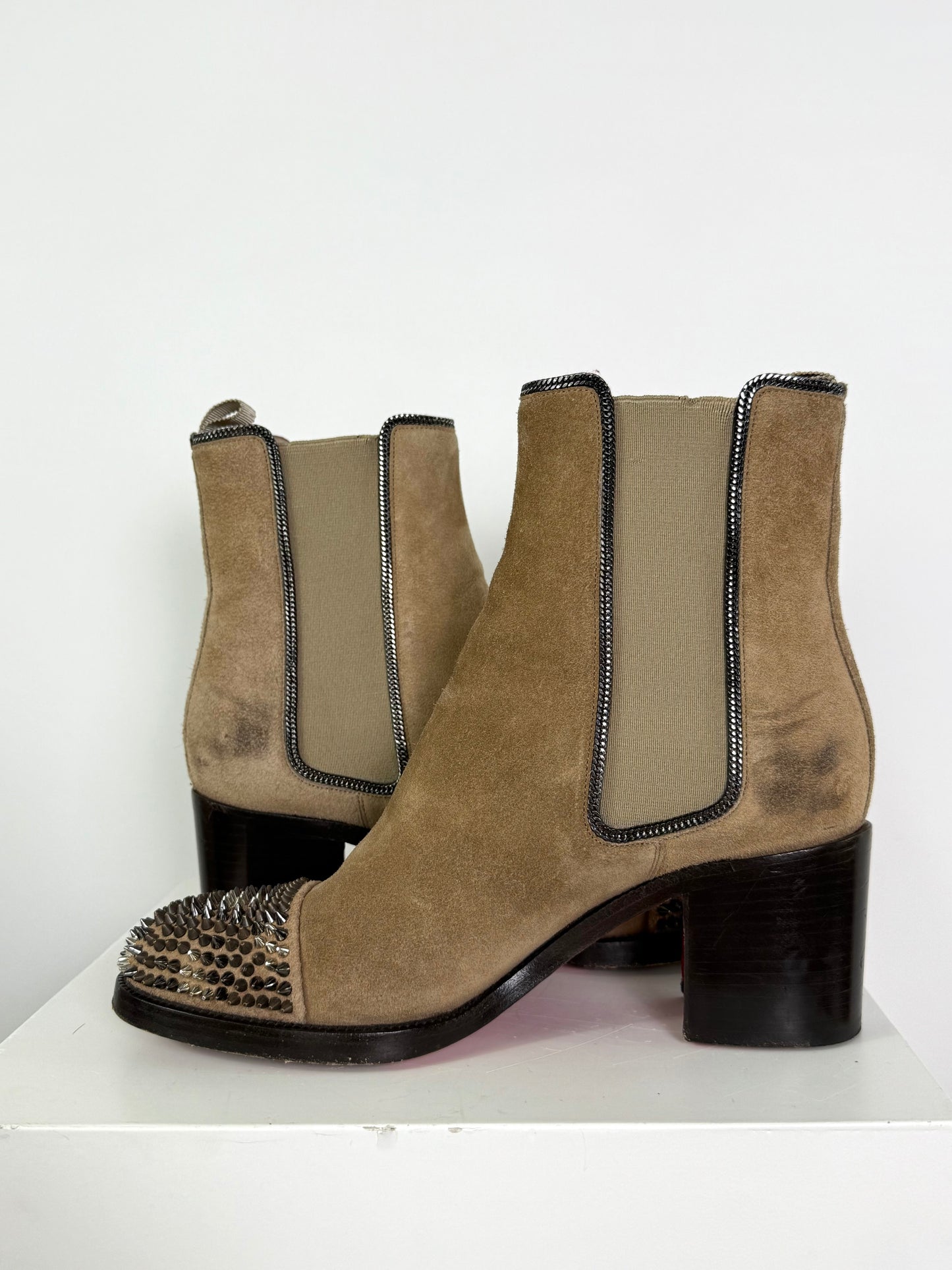 Christian Louboutin Suede Bootie