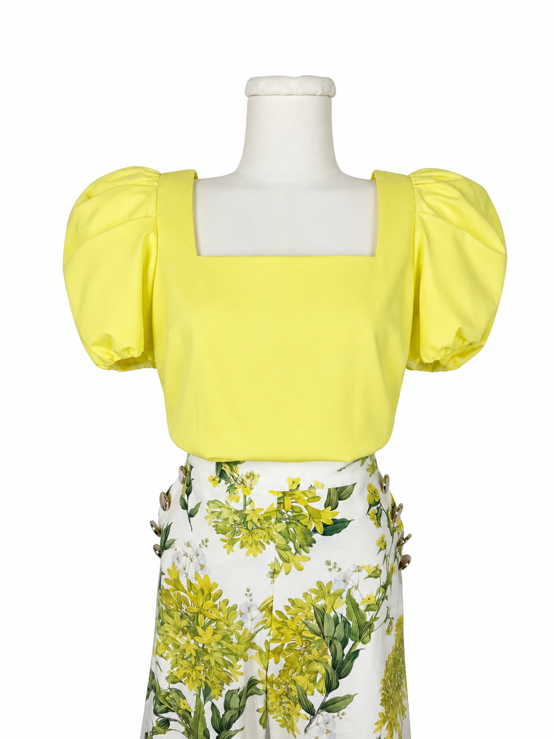 Alice & Olivia Yellow Top
