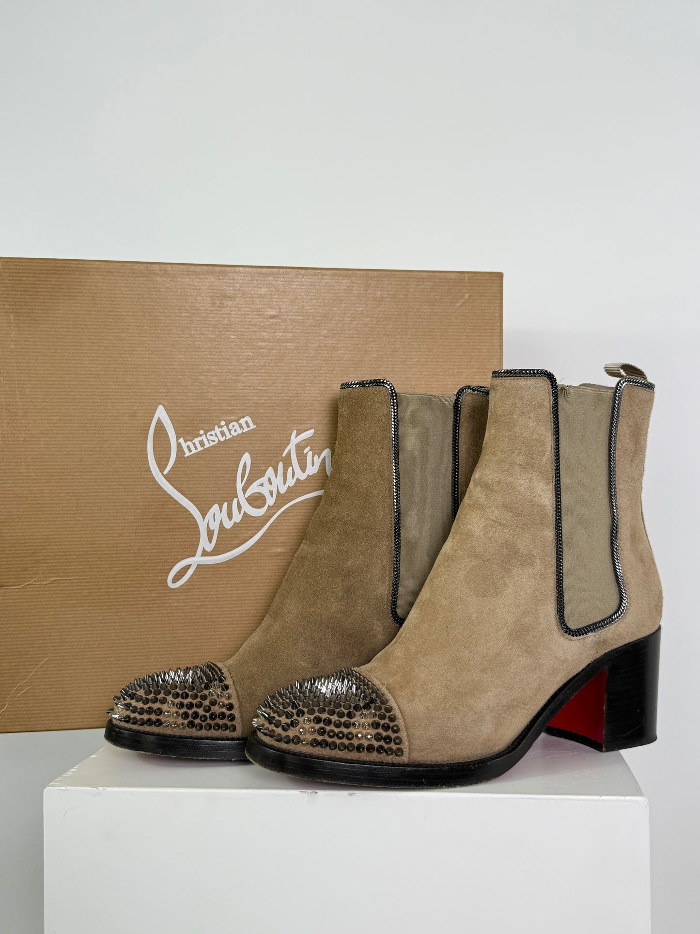 Christian Louboutin Suede Bootie