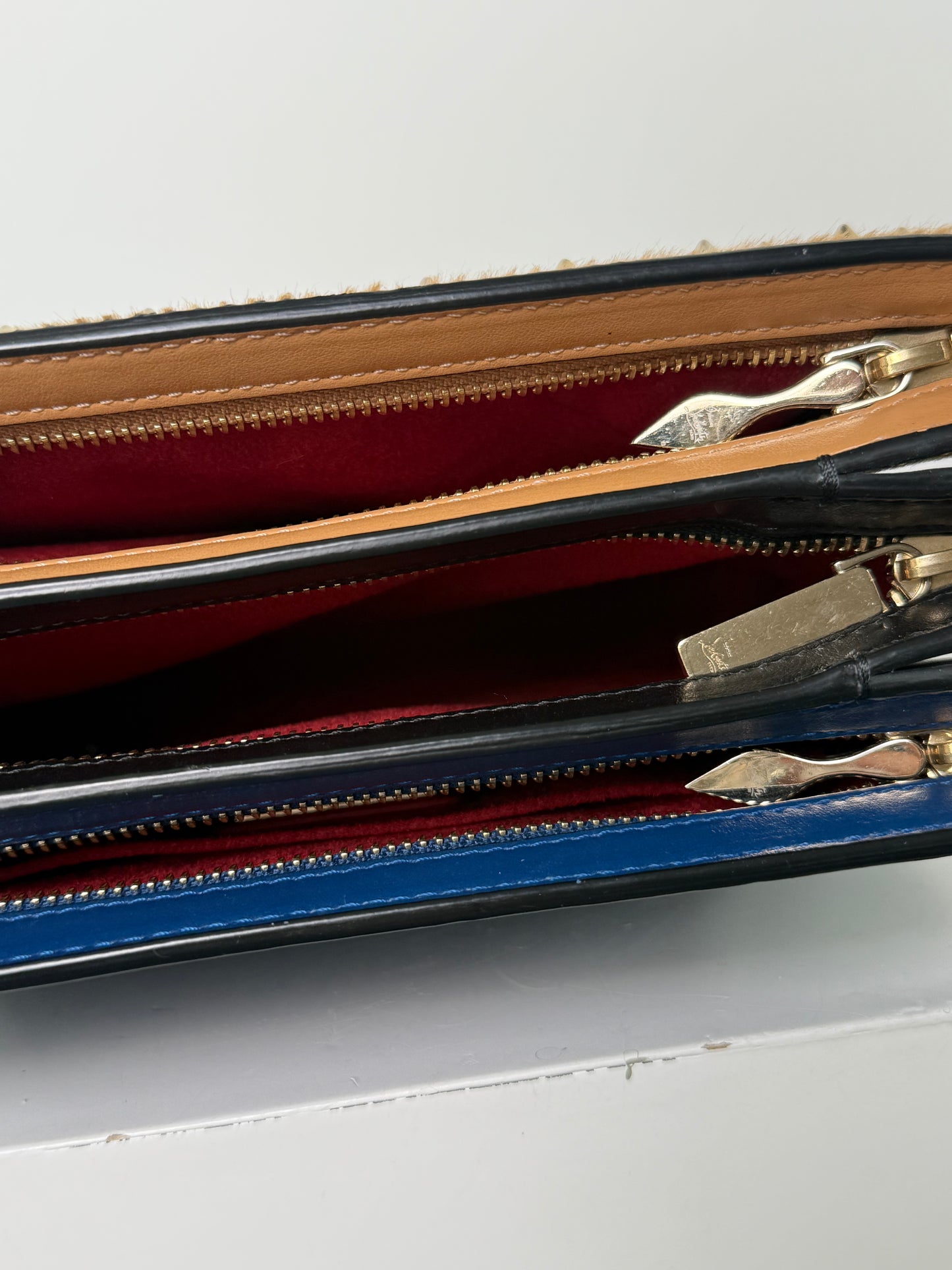 Christian Louboutin Triloubi Leather Shoulder Bag