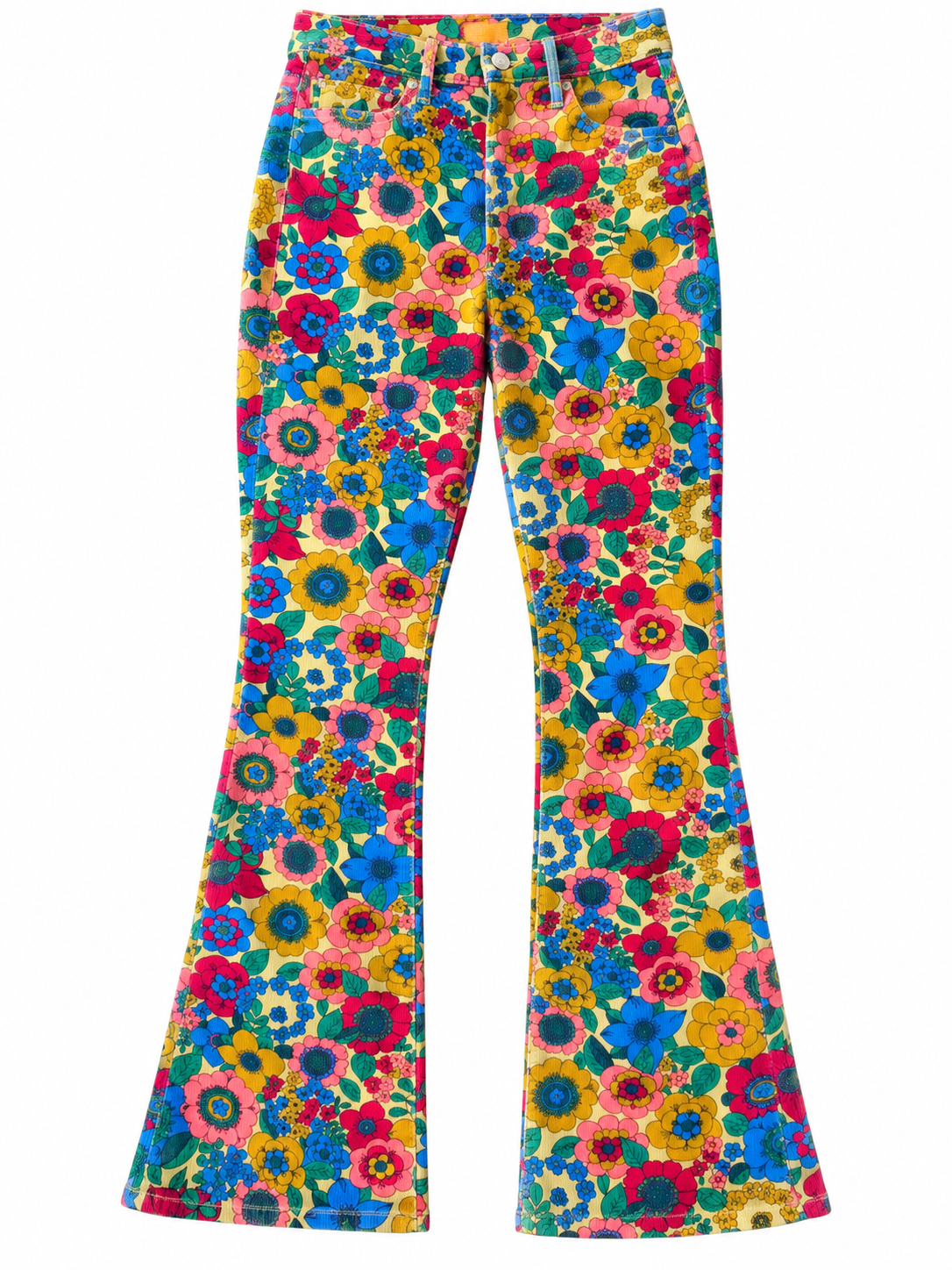 Mother Track & Flower High Waisted Pant