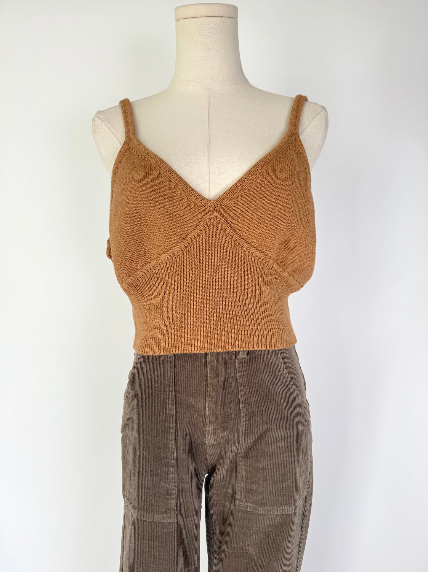 Reformation Crop Tank Sweater