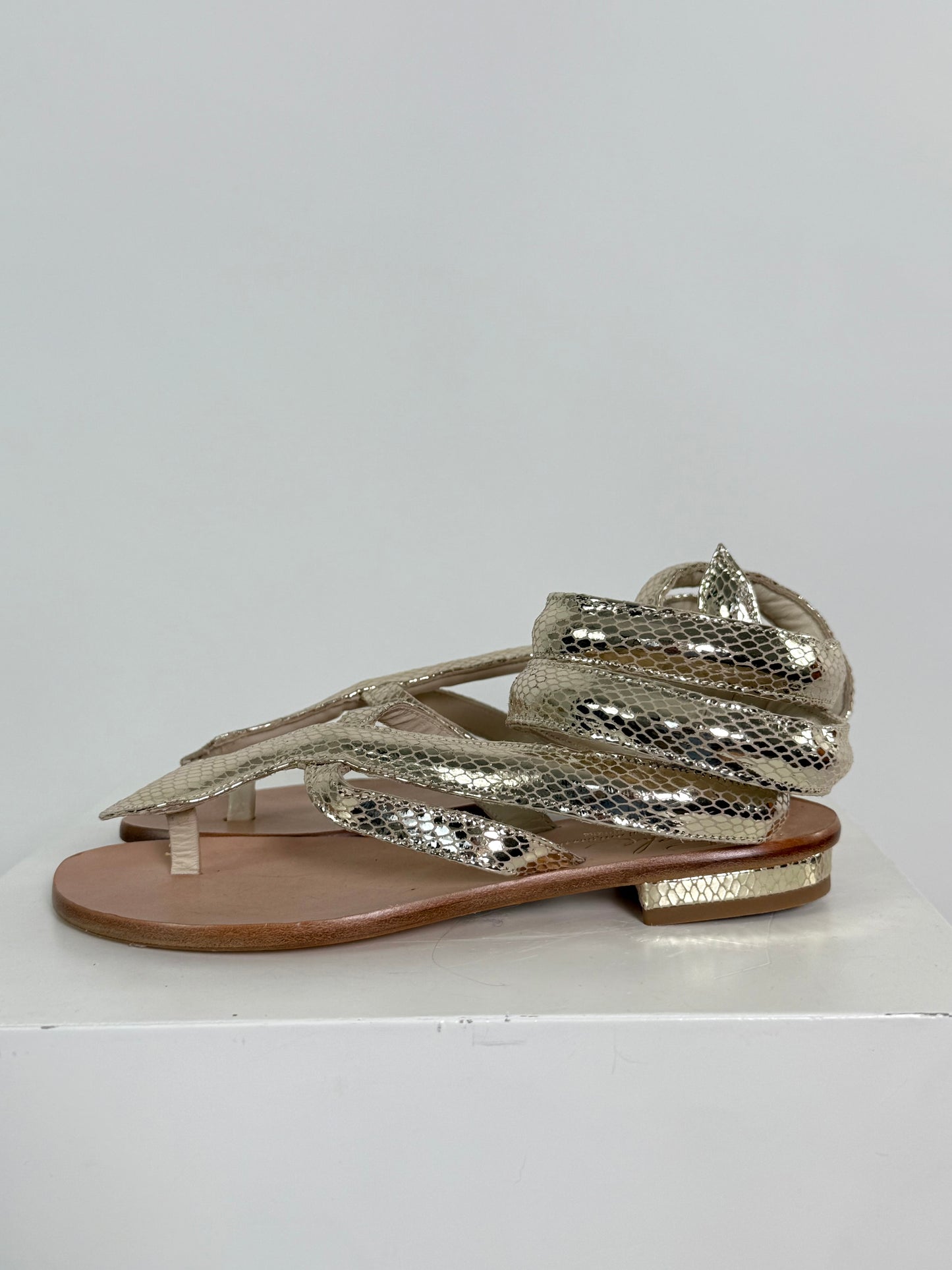 Snake Wrap Sandal