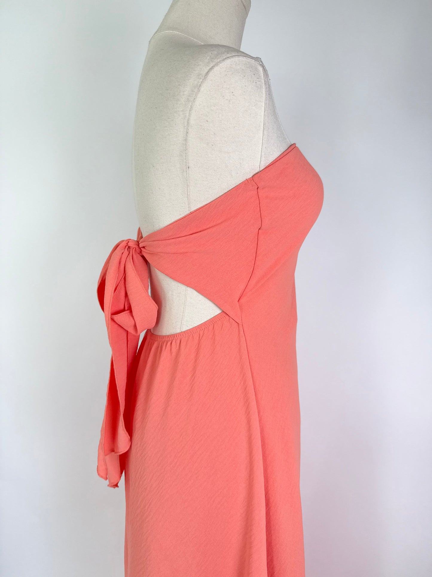 Strapless Melon Dress