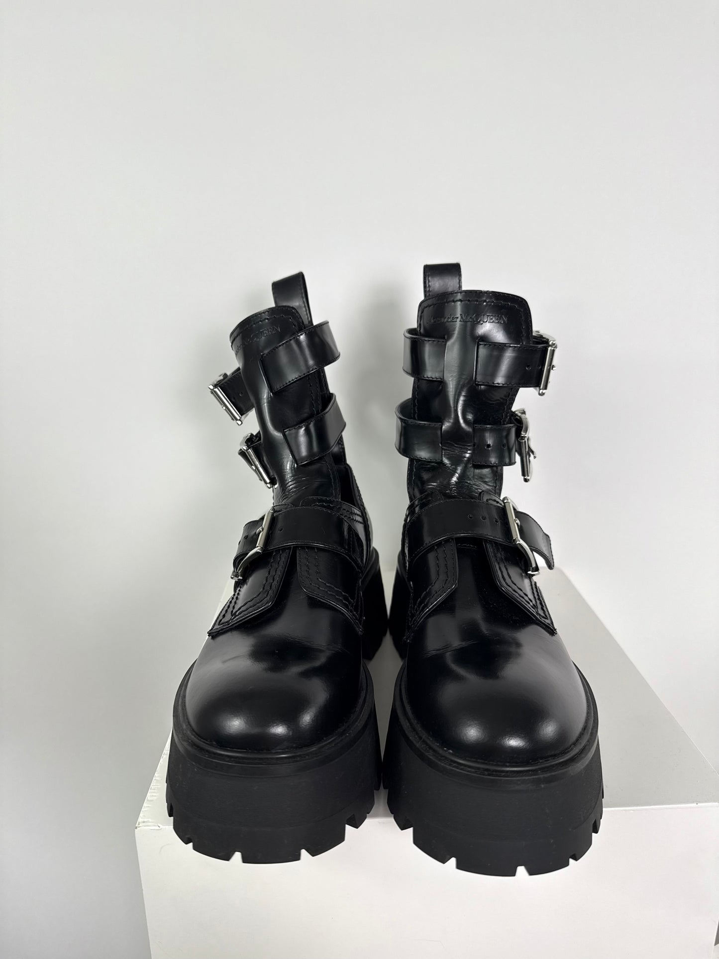Alexander McQueen Buckled Boot