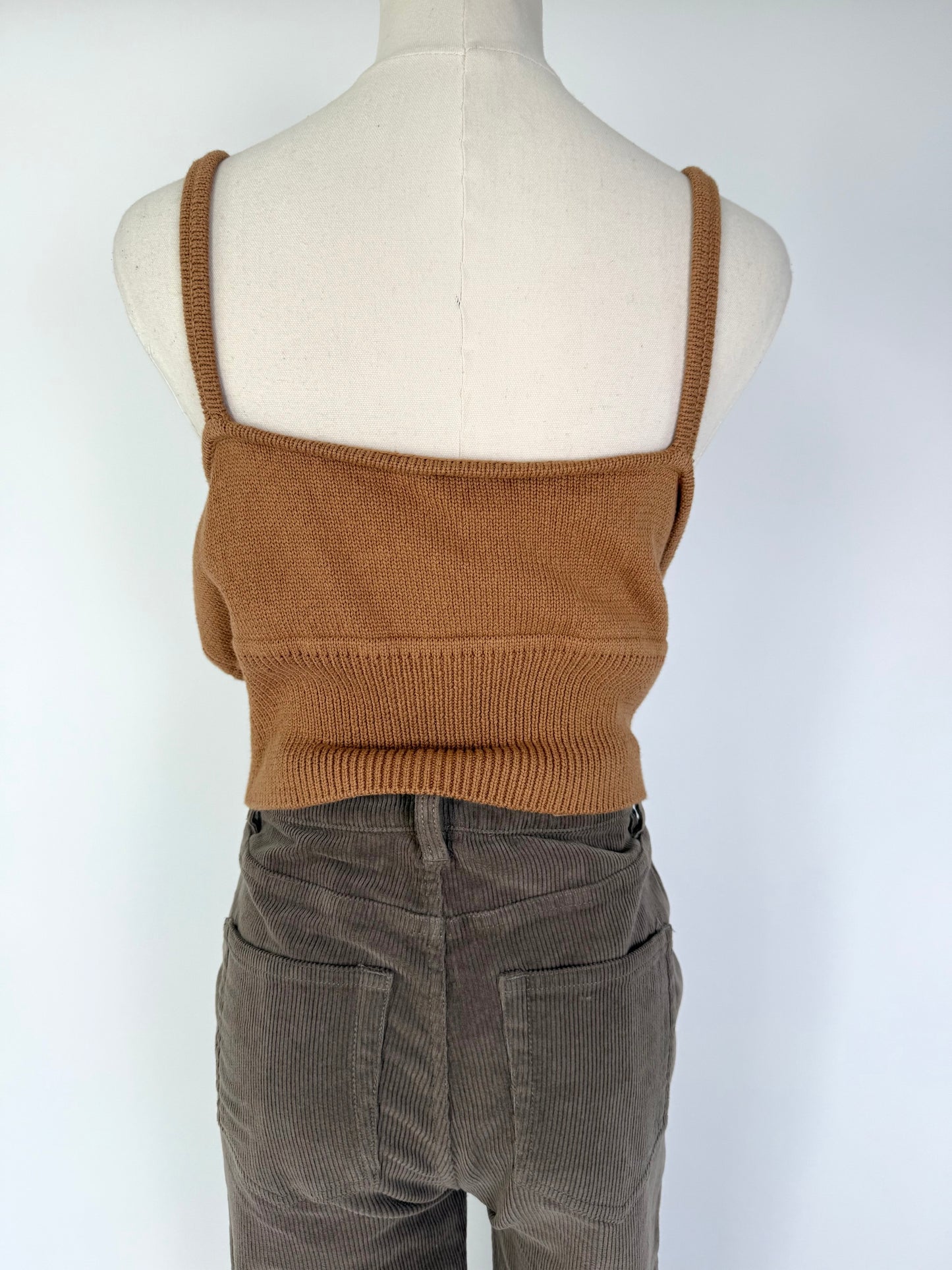 Reformation Crop Tank Sweater
