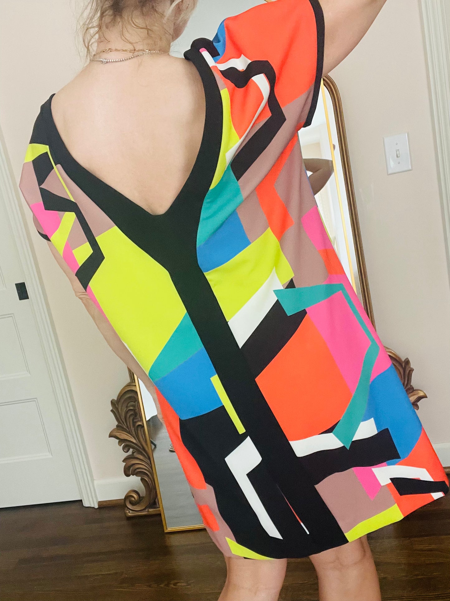 Milly Geometric Dress