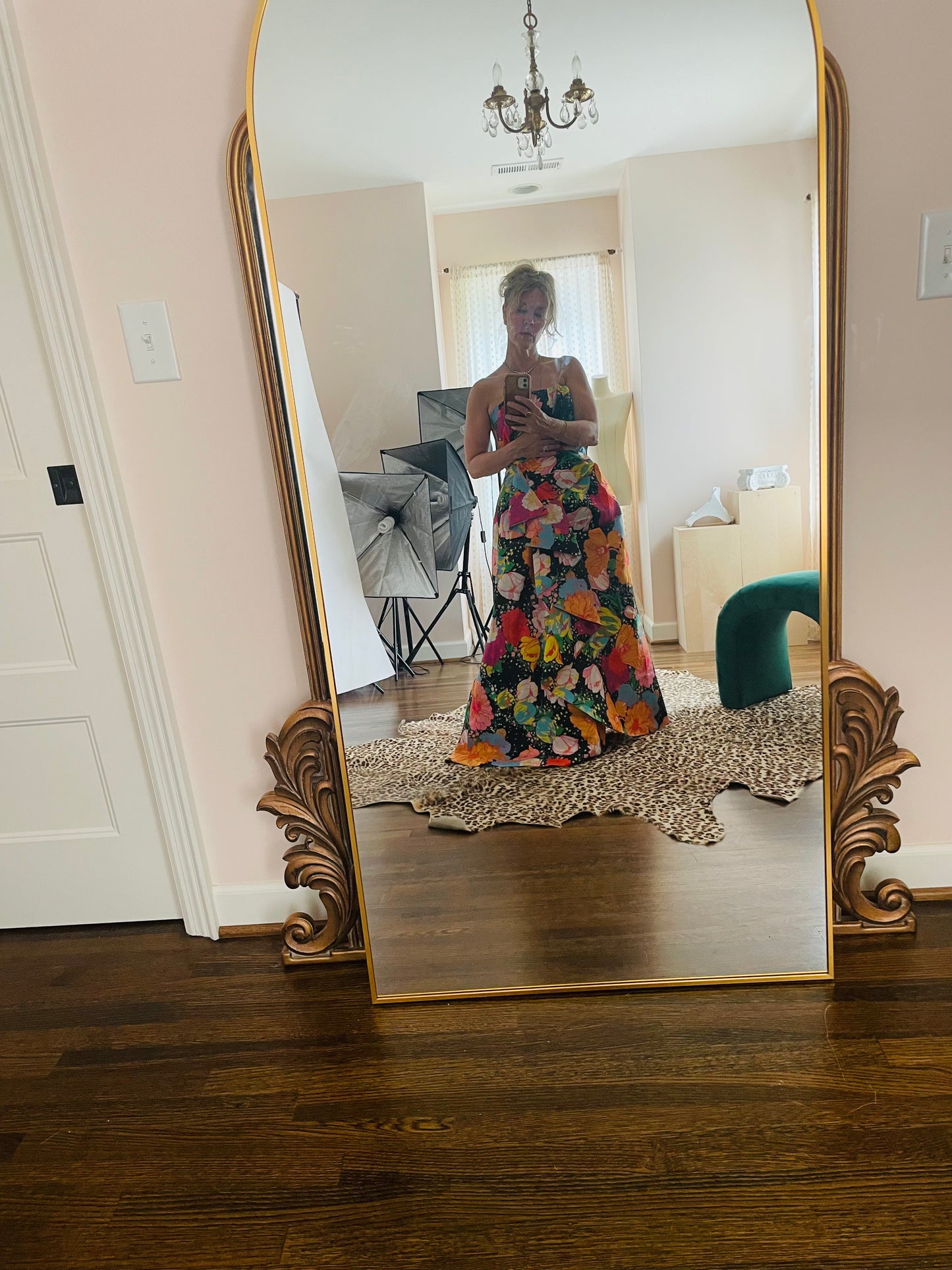 Richard Quinn Strapless Dress