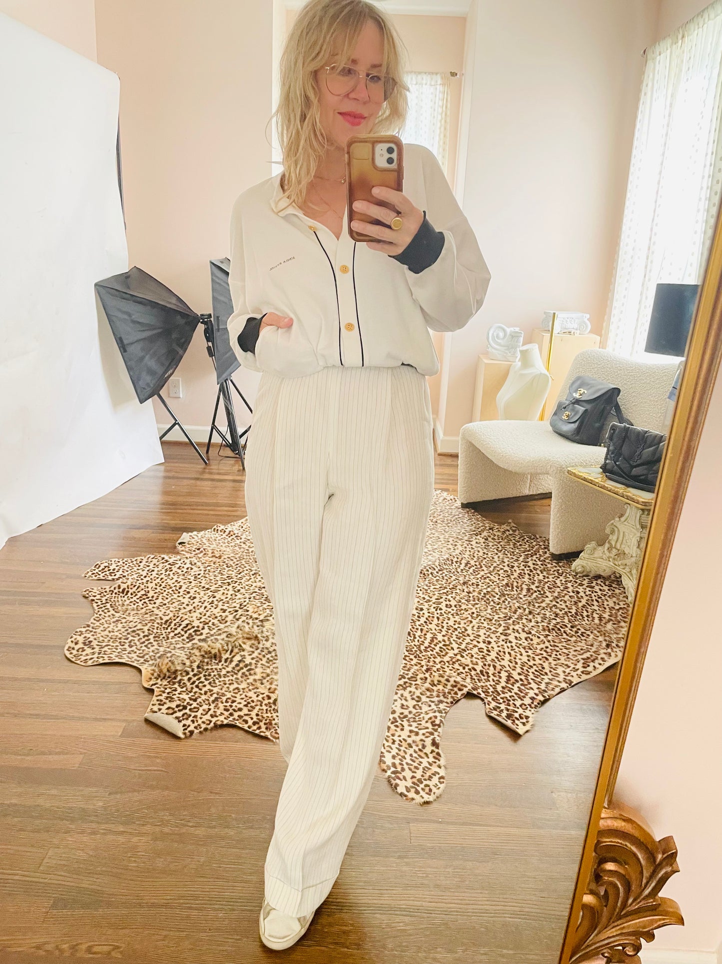Vintage Giorgio Armani Stripe Pant