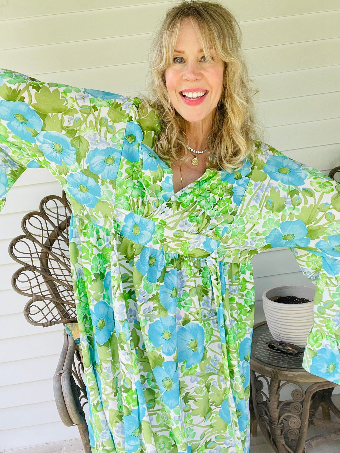 Vintage Multi Color Floral dress