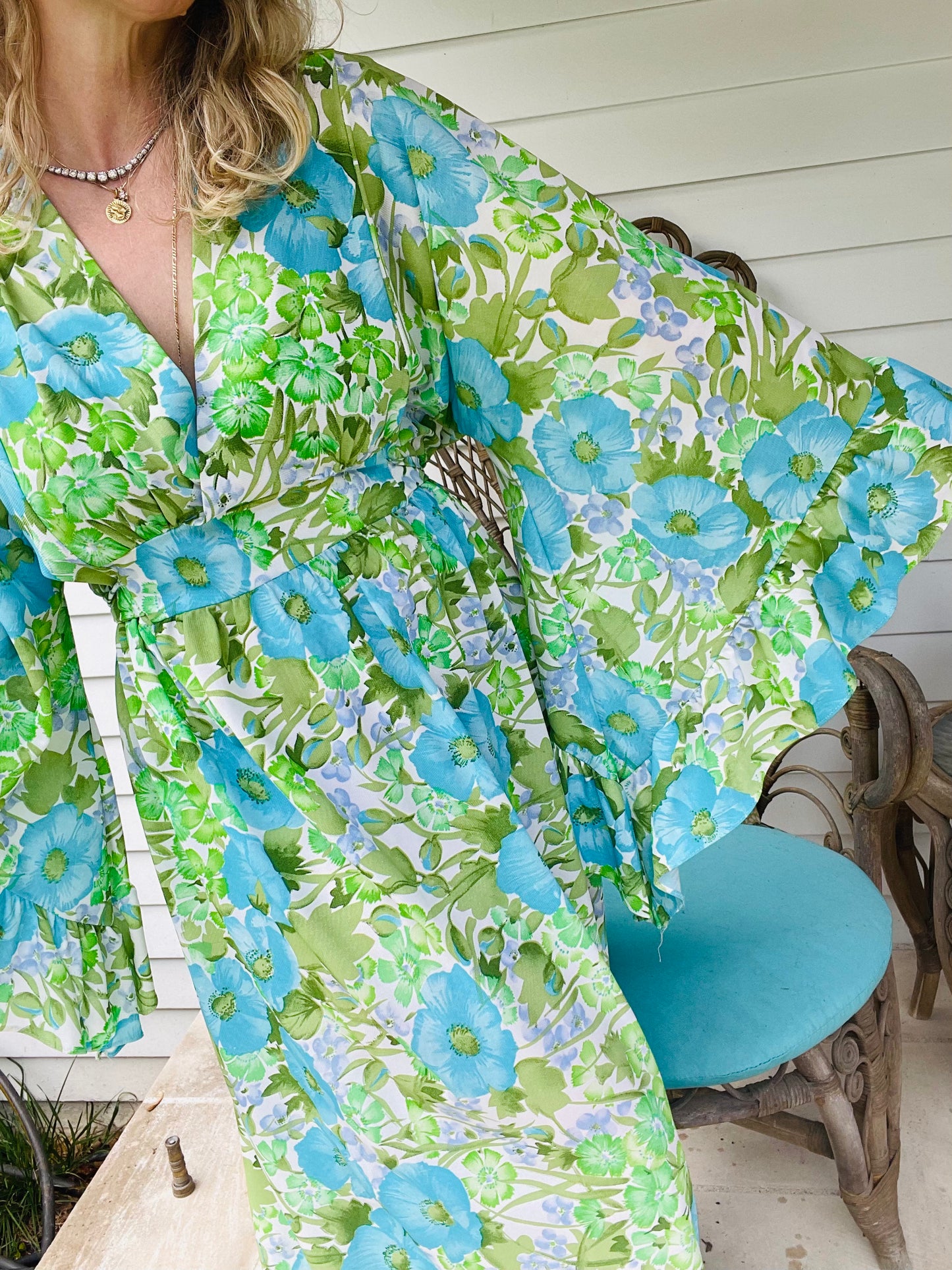Vintage Multi Color Floral dress