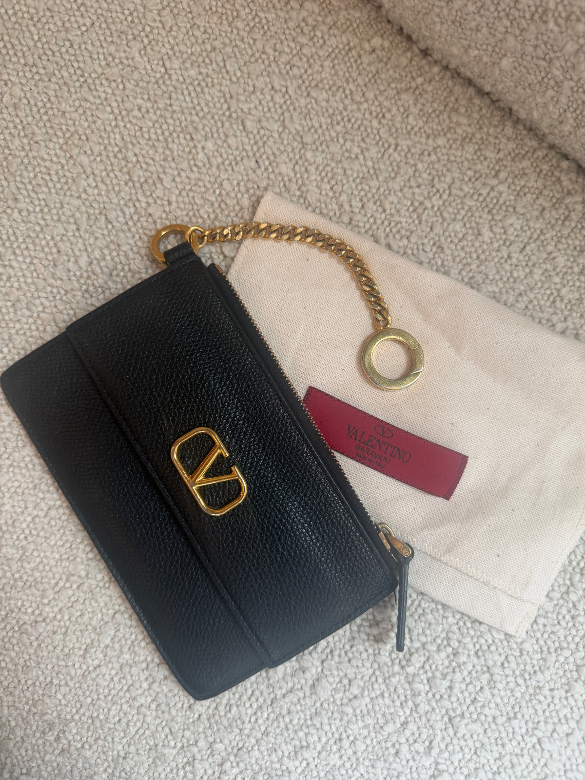 Valentino VLogo Wristlet