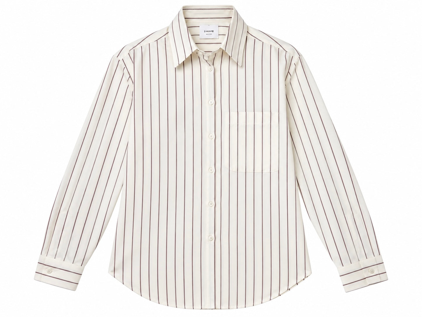 Gill Rodriquez Stripe Big Button Up Top