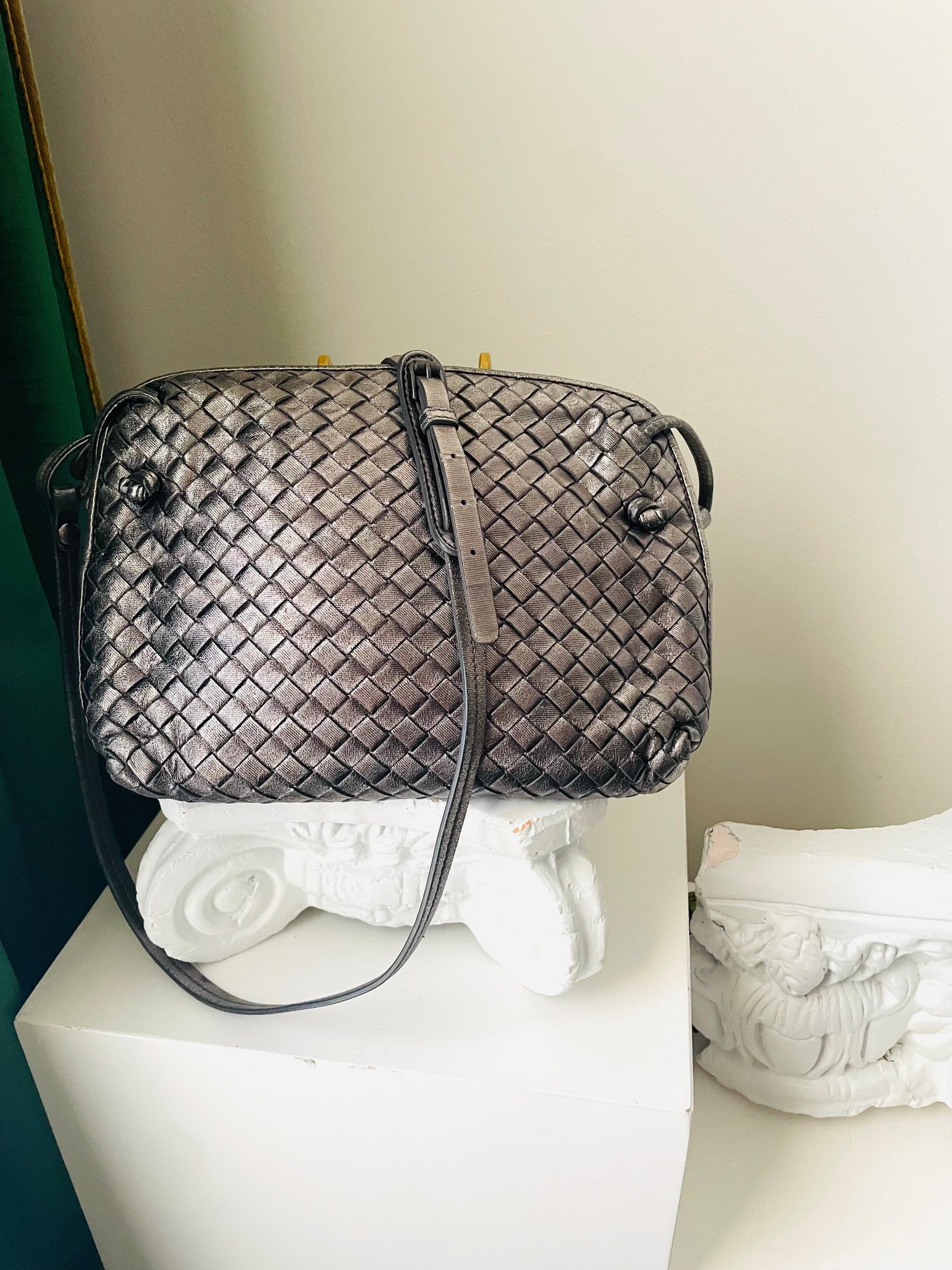 Vintage Bottega Veneta Nodini Metallic