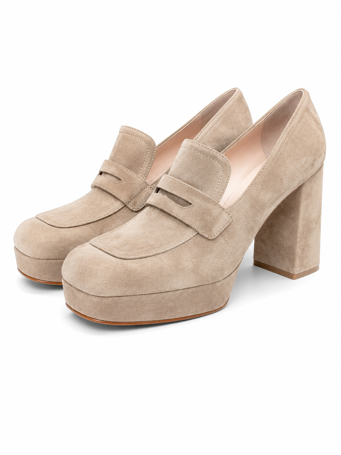 Gianvito Rossi Roqen Platform Loafer