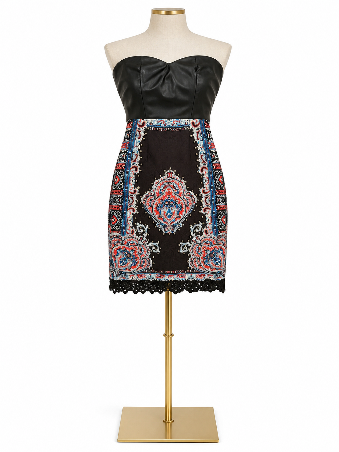Comino Couture Embellished Strapless Dress