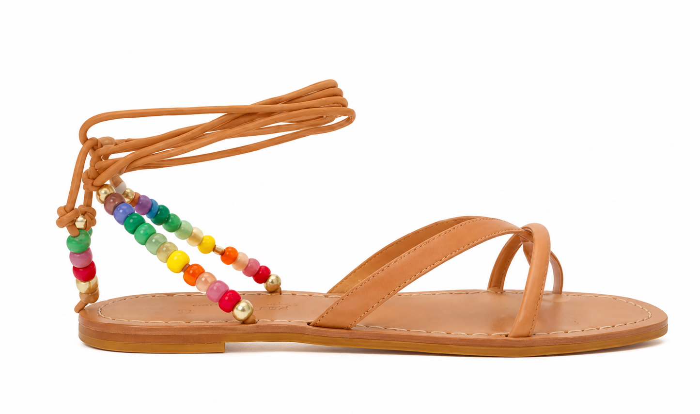 Loeffler Randal Beaded Gilla Strap Sandal