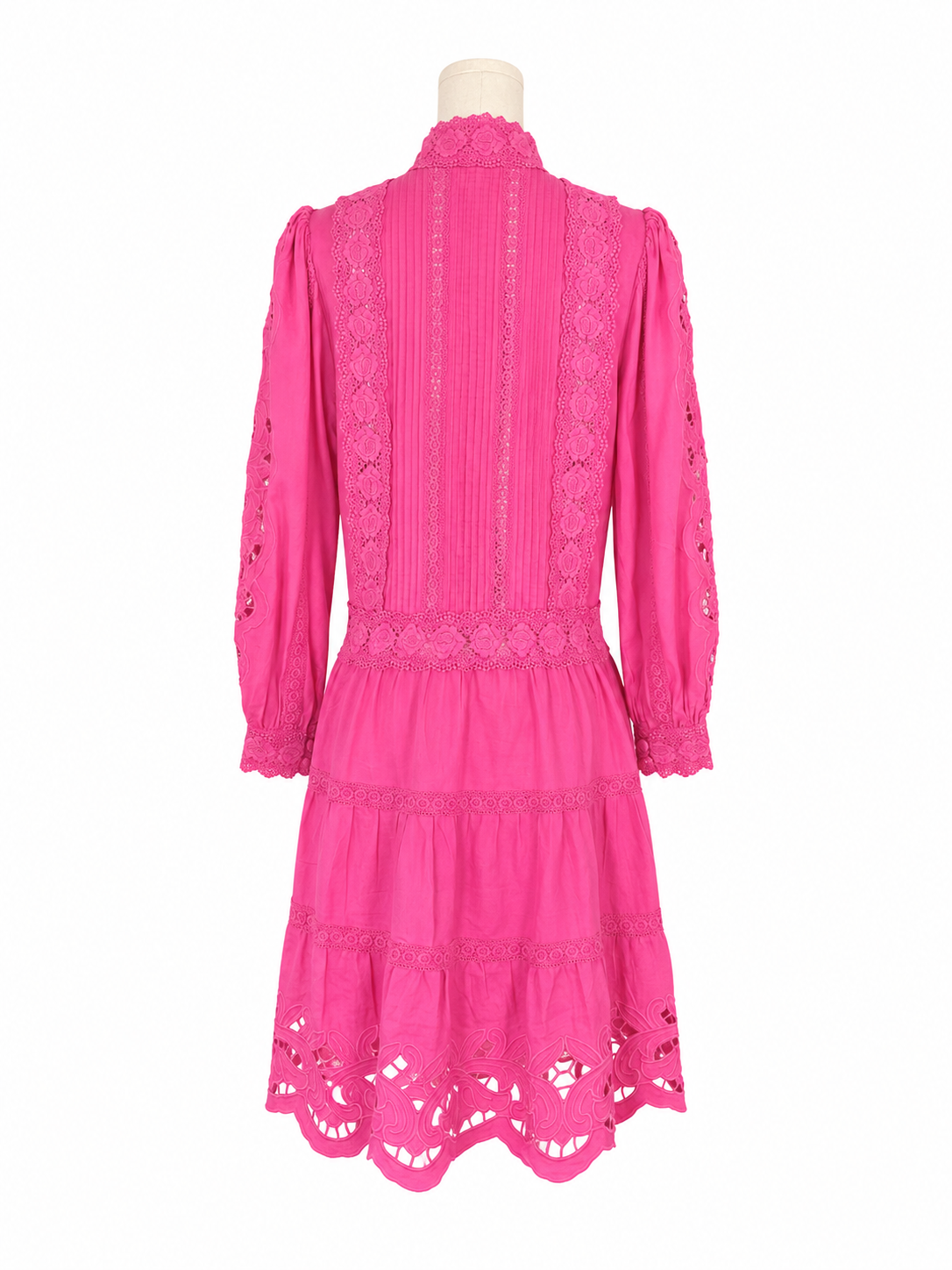 Alice & Olivia Clark French Rose Mini Dress