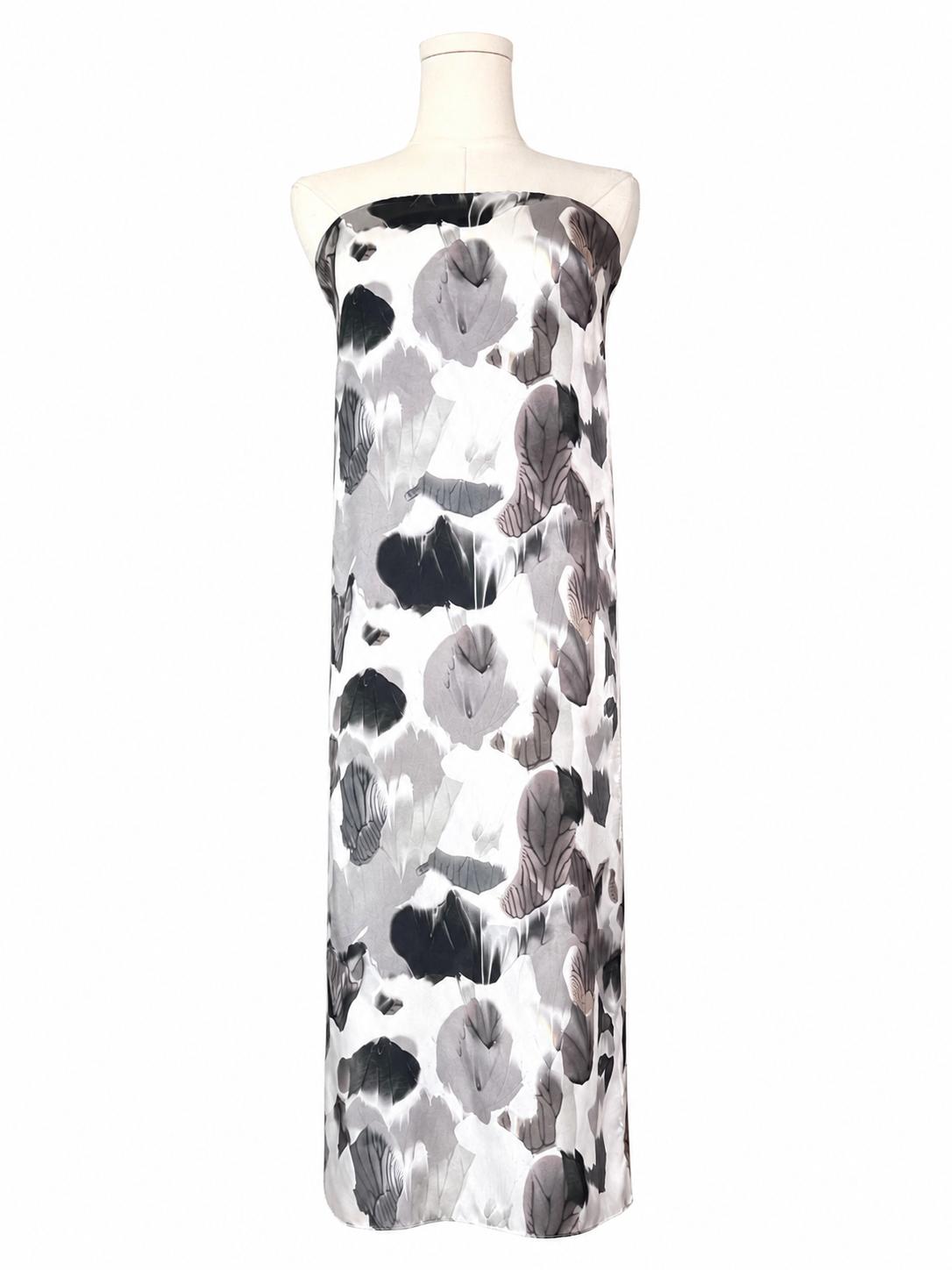Helmut Lang Black/White Sleeveless Dress