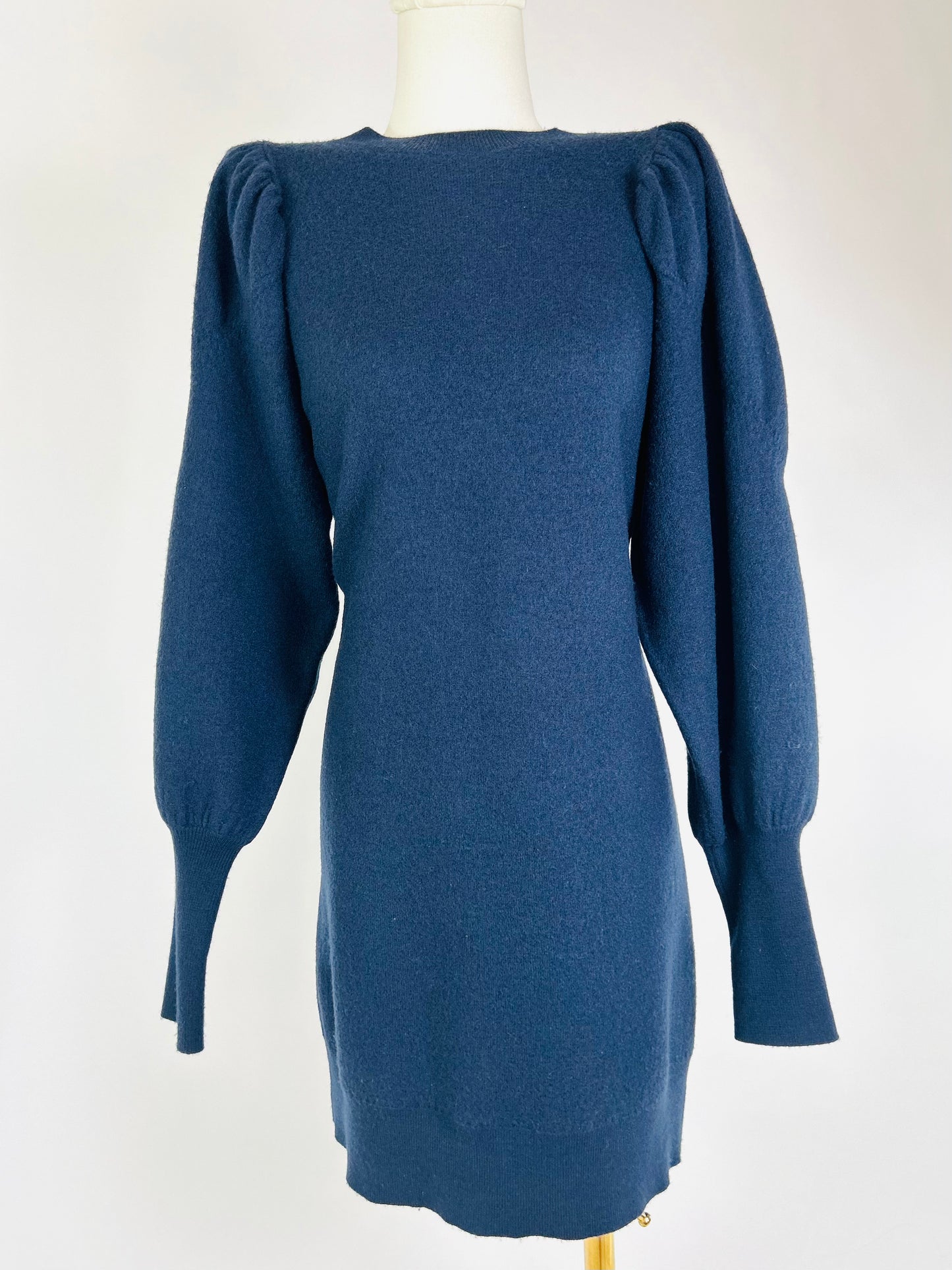 Ulla Johnson Navy Sweater Dress