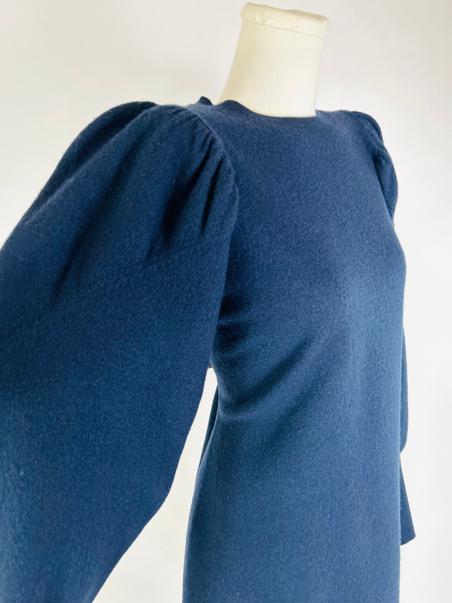 Ulla Johnson Navy Sweater Dress