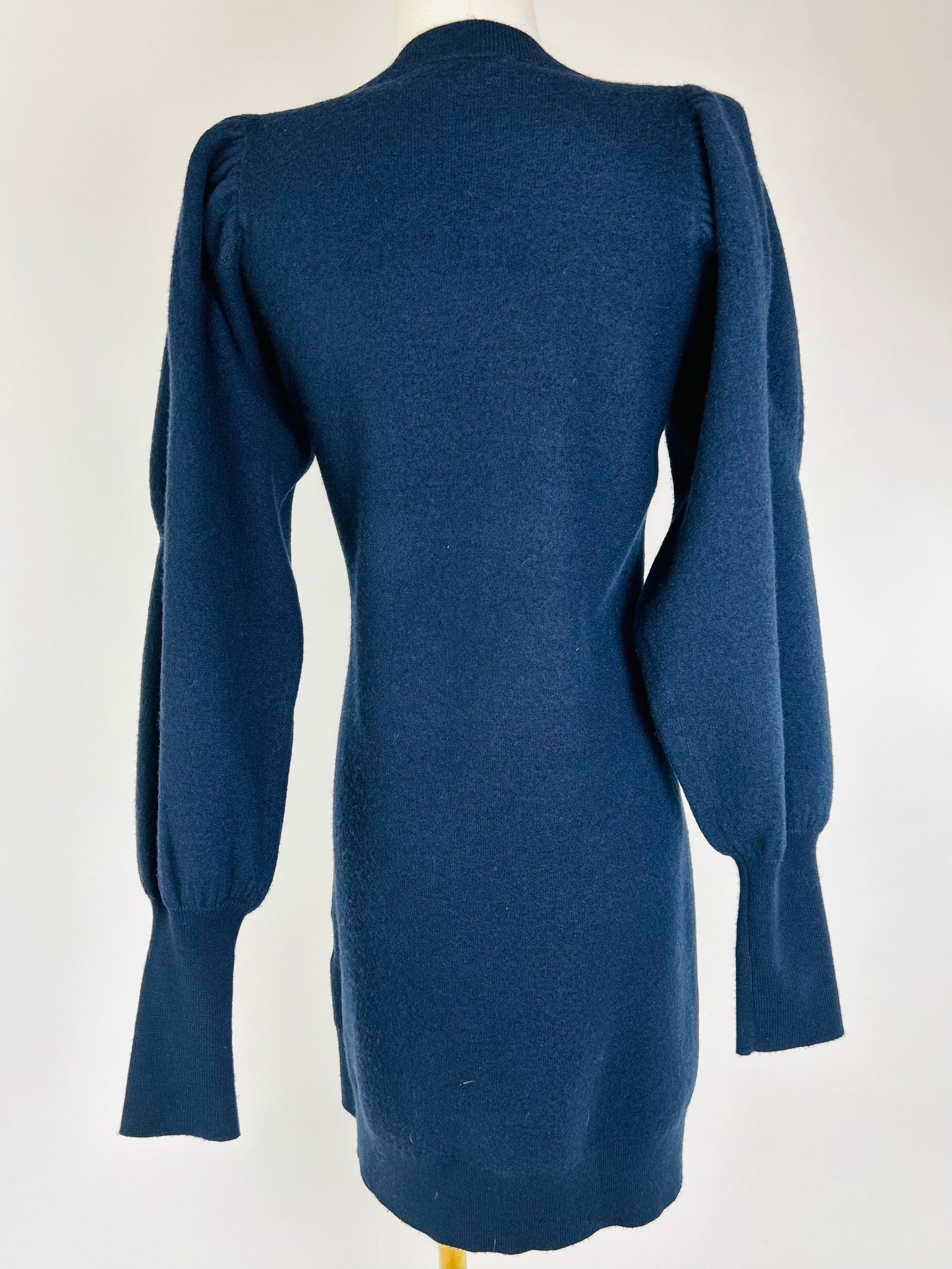 Ulla Johnson Navy Sweater Dress