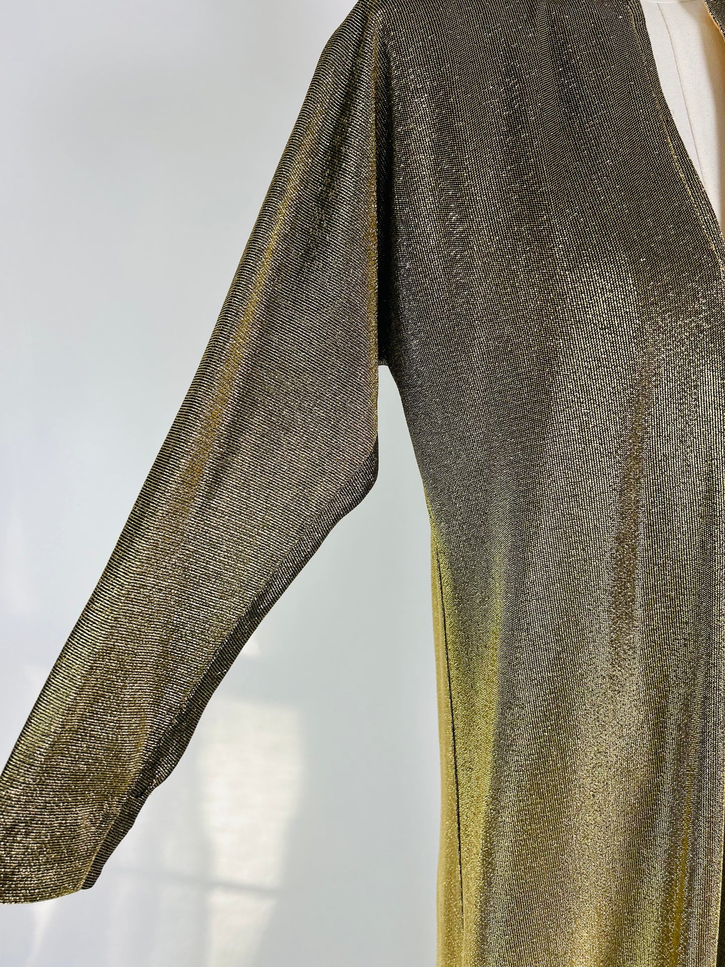 Vintage Halston Gold Caftan