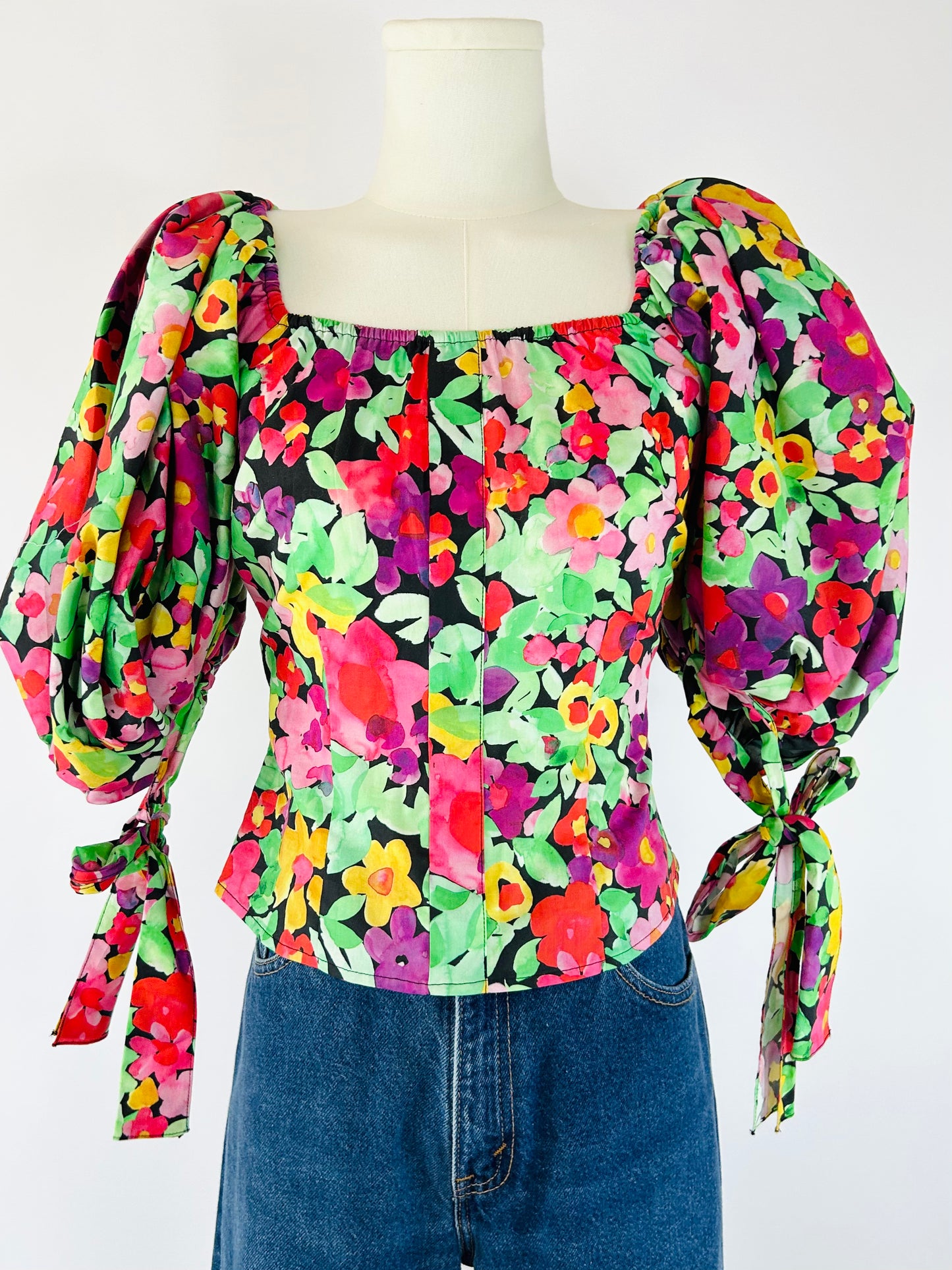 Carolina Constas Floral Top