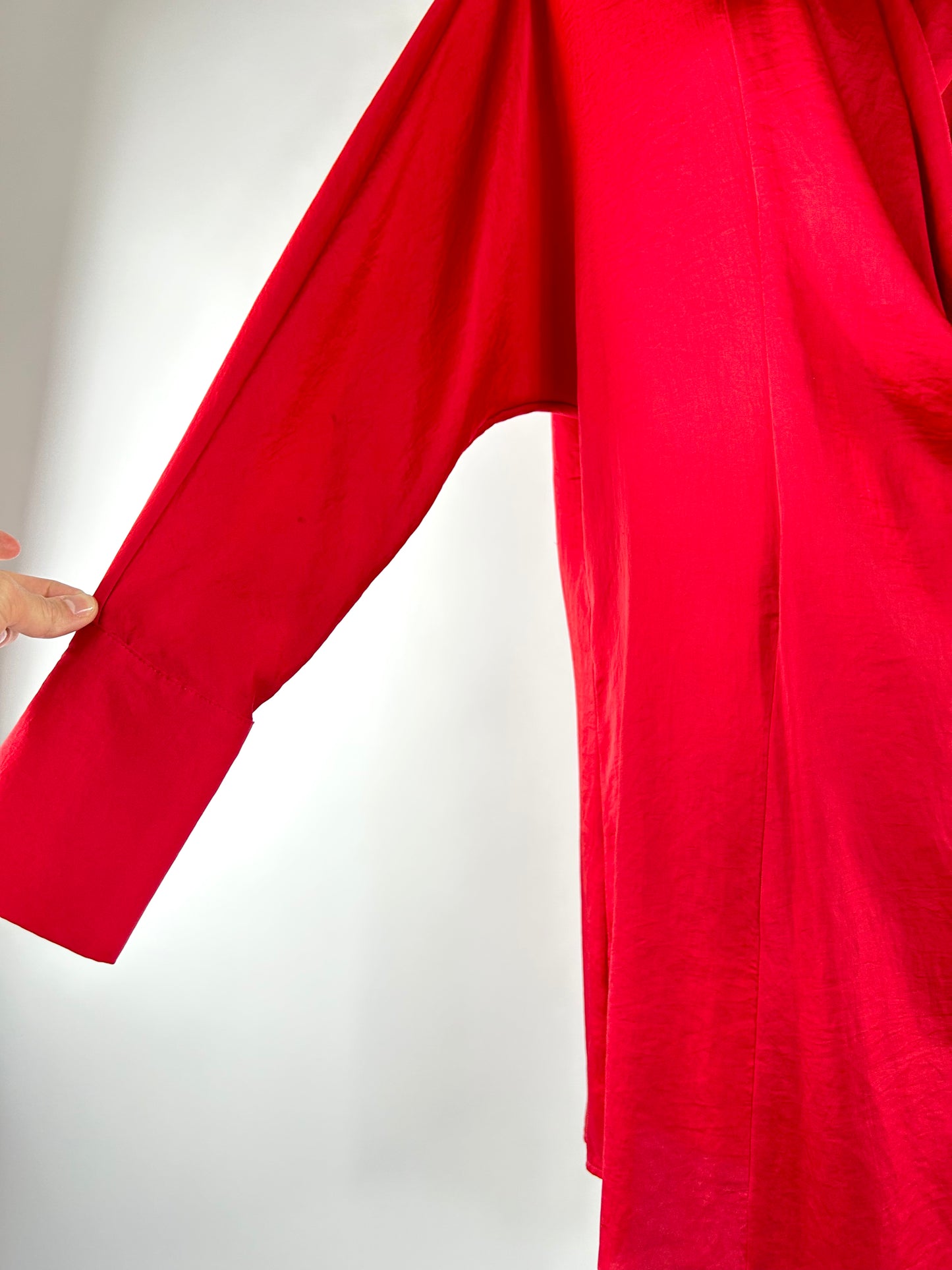 Red Shirt Dress