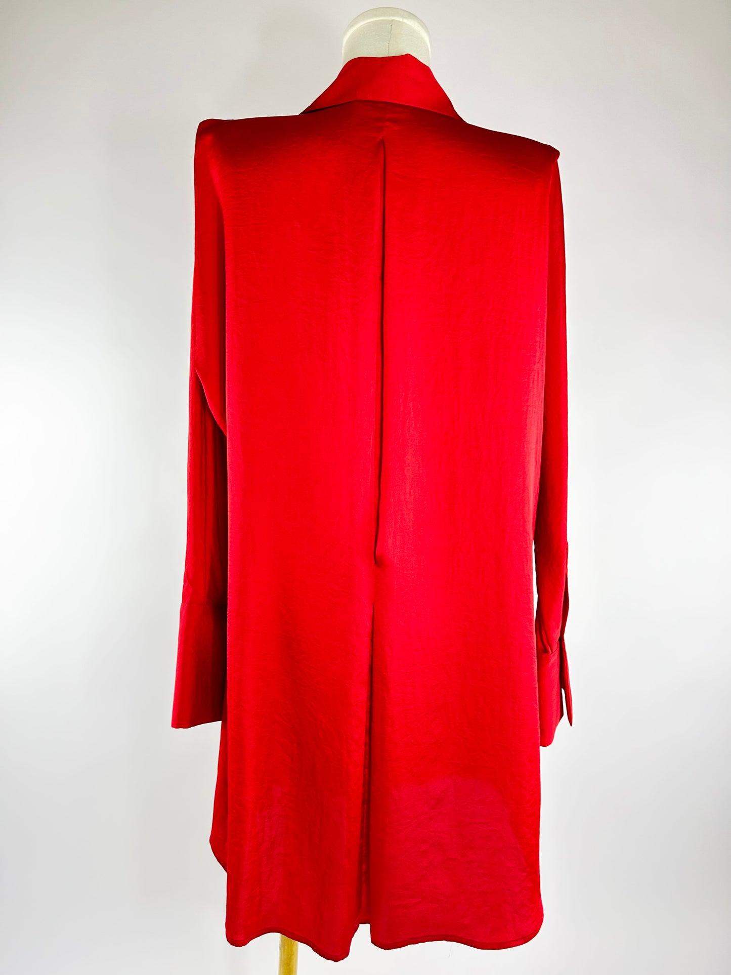 Red Shirt Dress