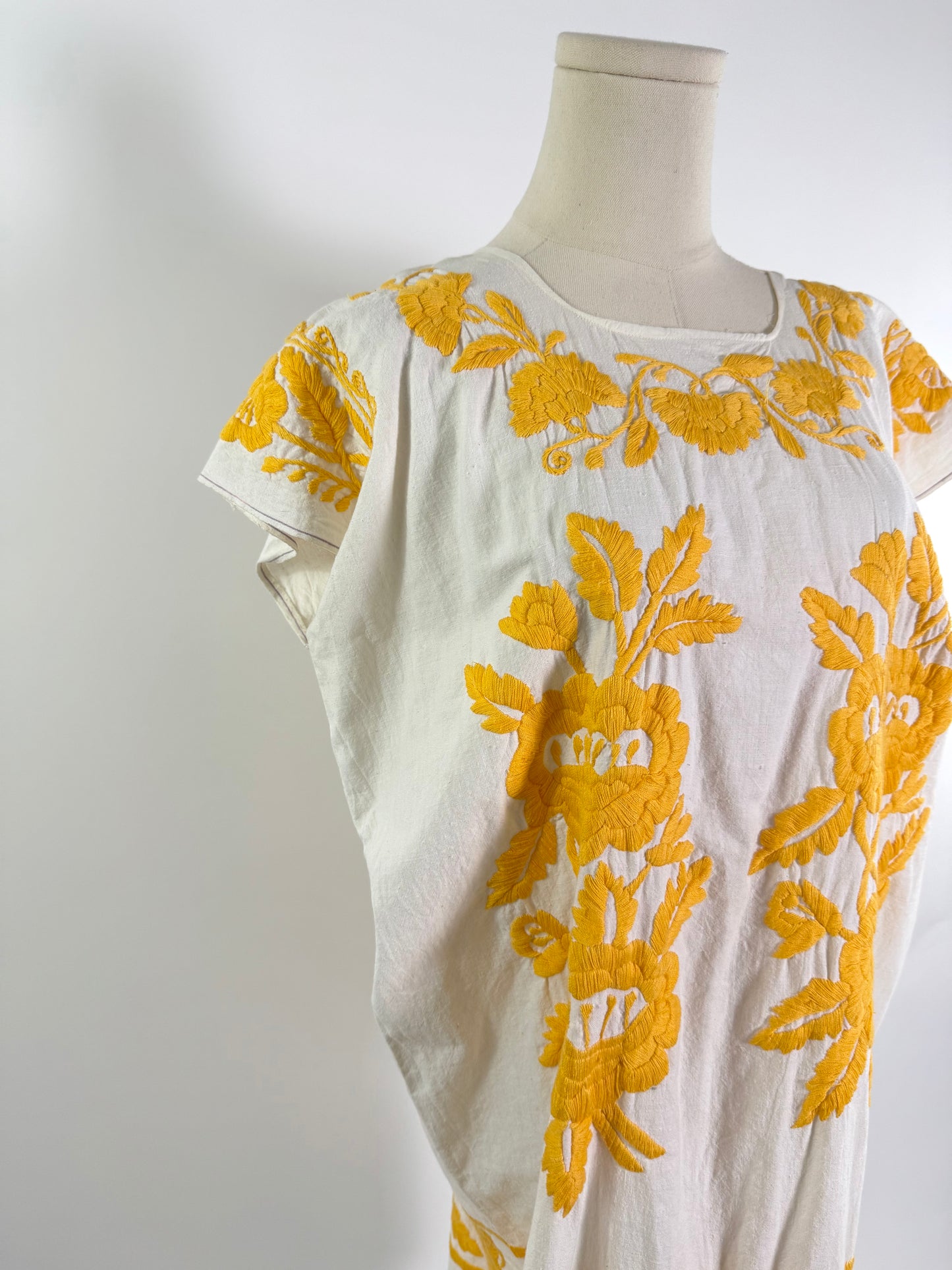Vintage Oaxacan Midi Dress