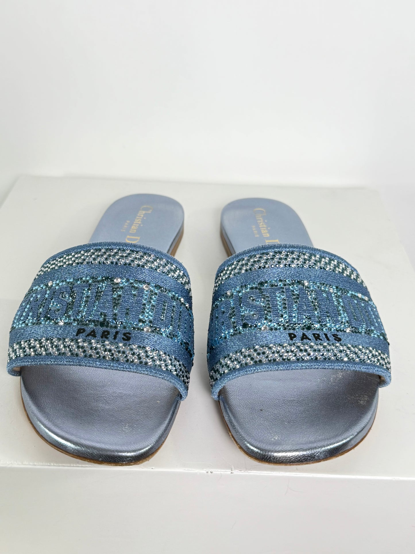 Christian Dior Oway Blue Slide