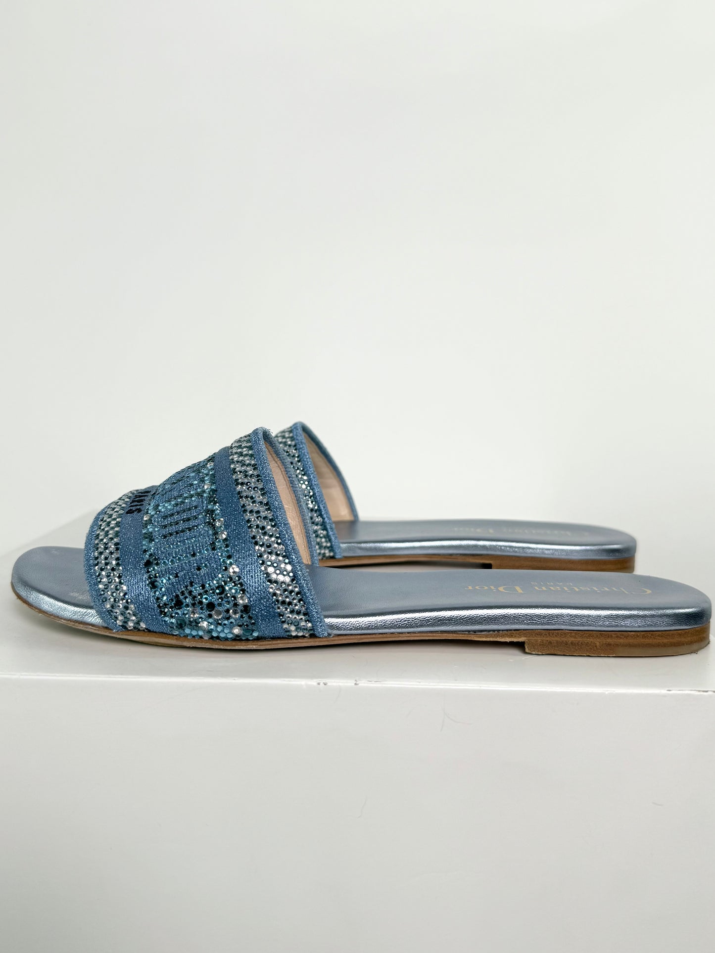Christian Dior Oway Blue Slide