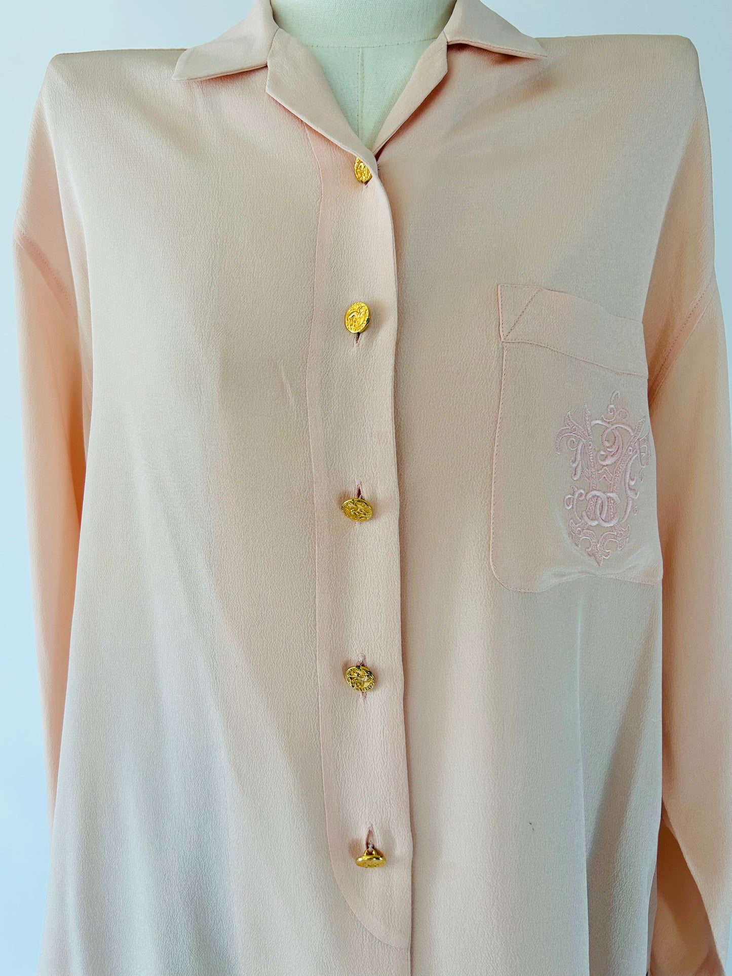 Vintage Chanel Pink Top