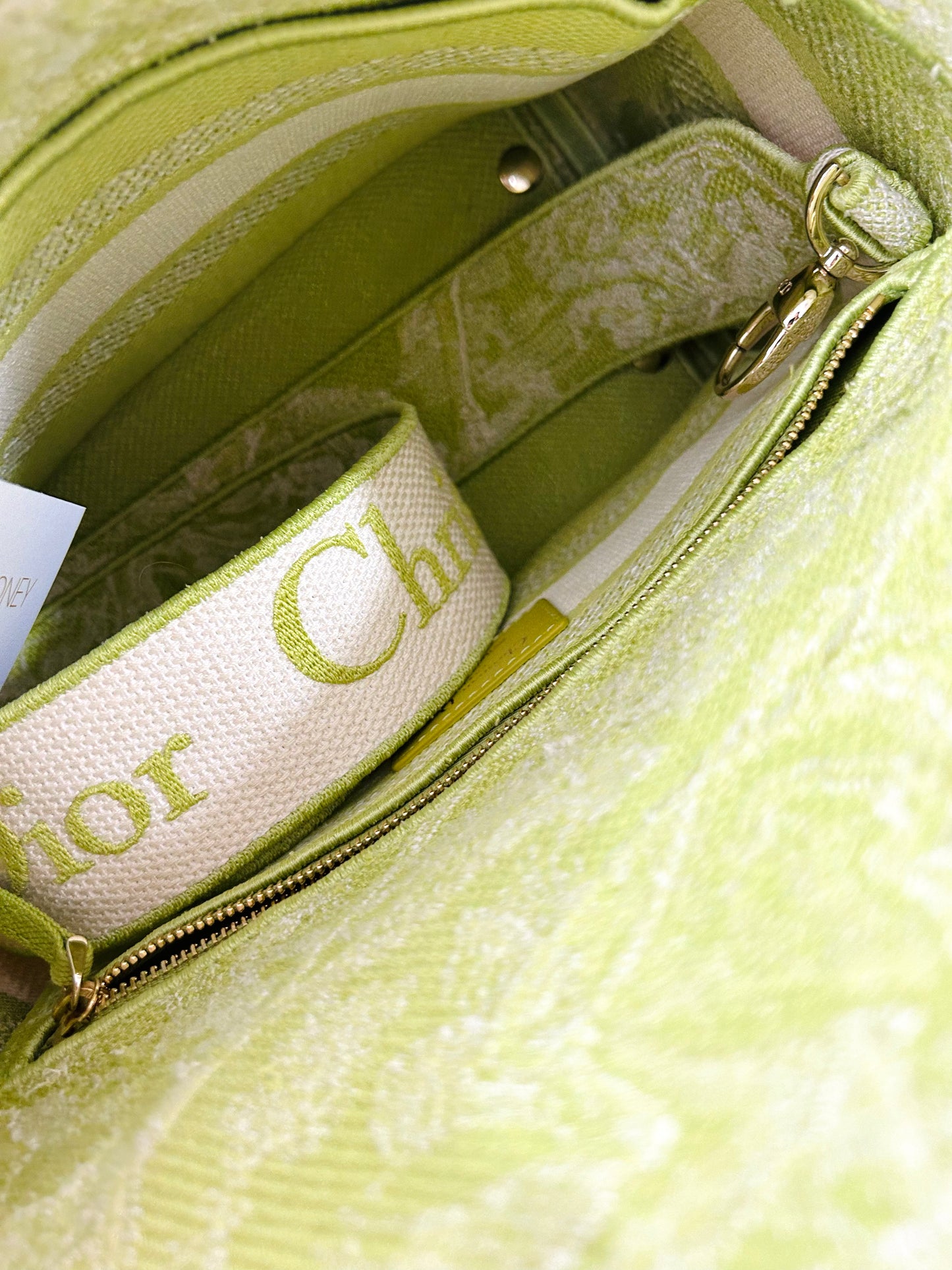 Christian Dior D-Lite Toile Bag