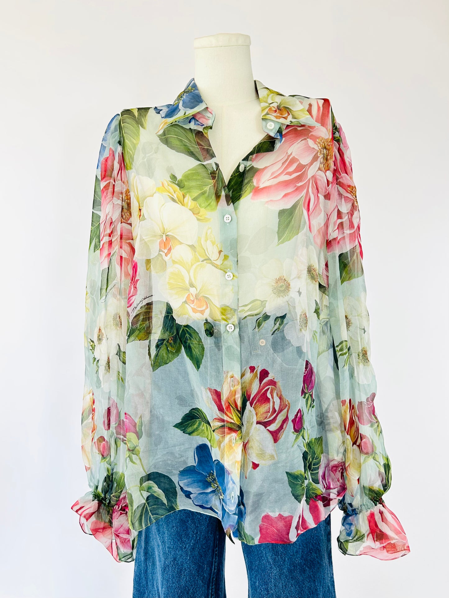 Dolce + Gabbana Floral Blouse