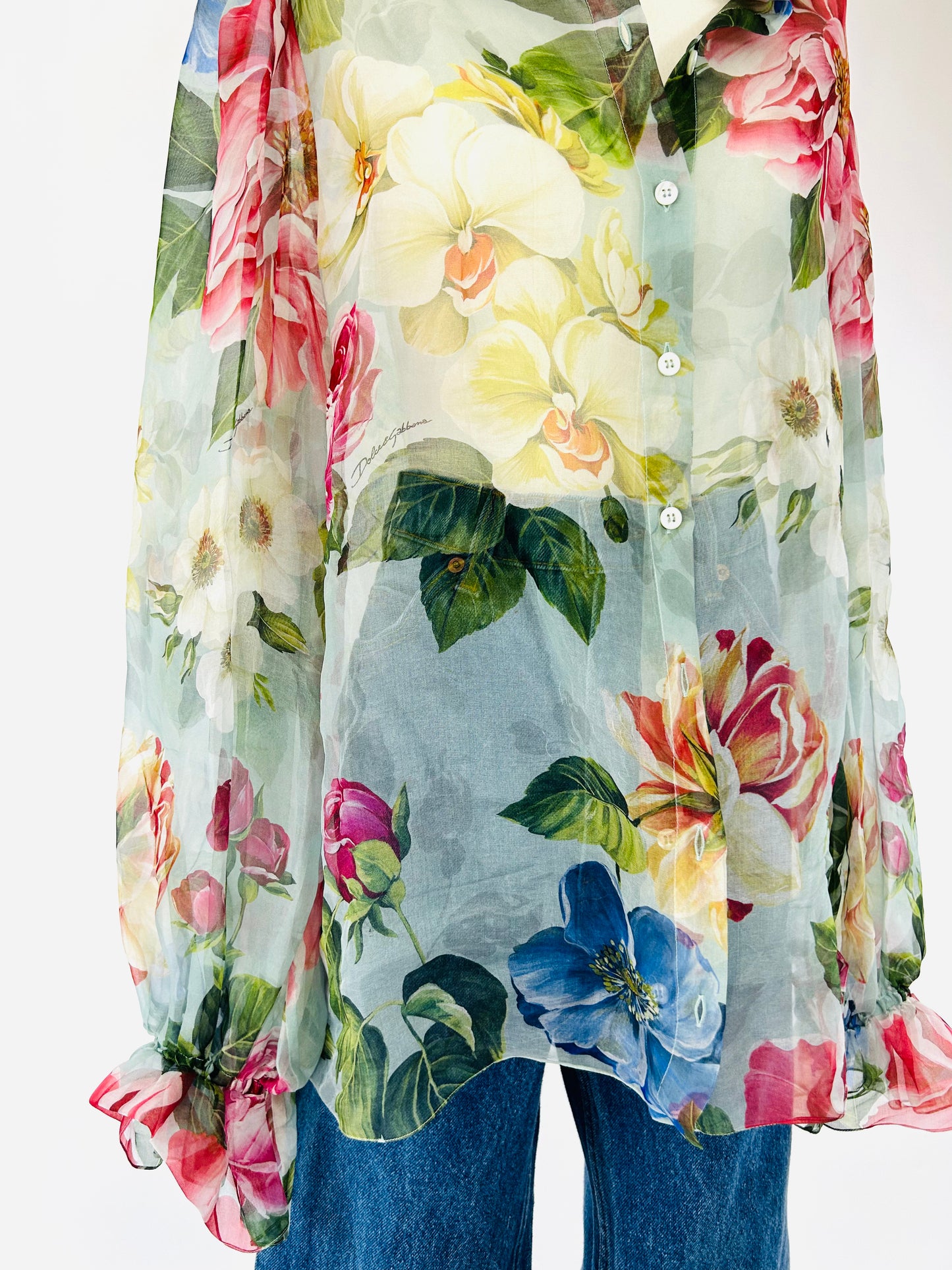 Dolce + Gabbana Floral Blouse
