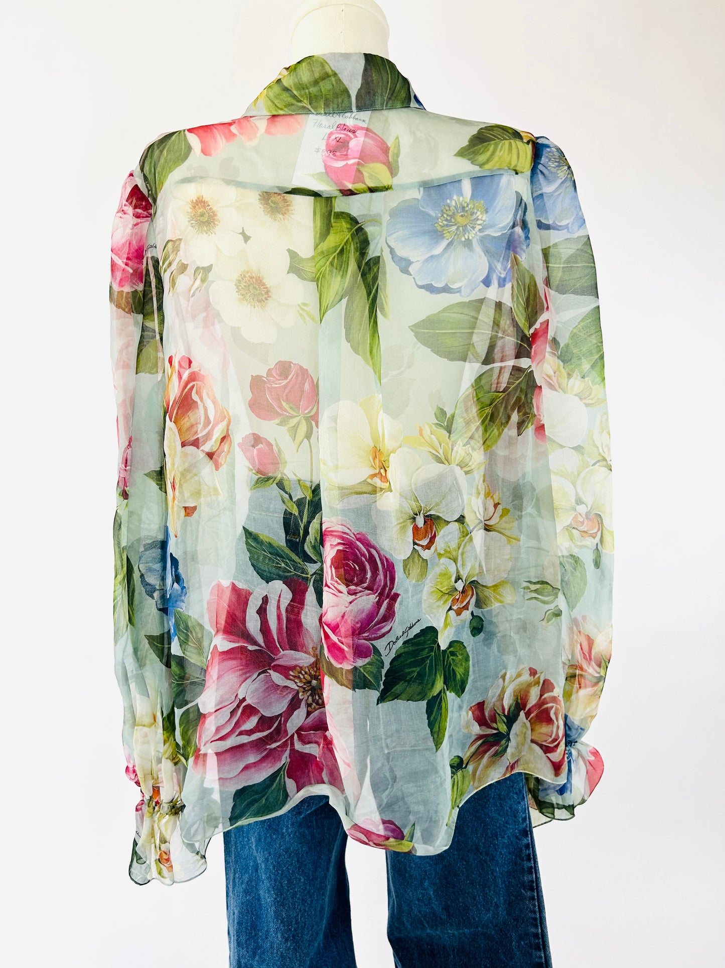 Dolce + Gabbana Floral Blouse