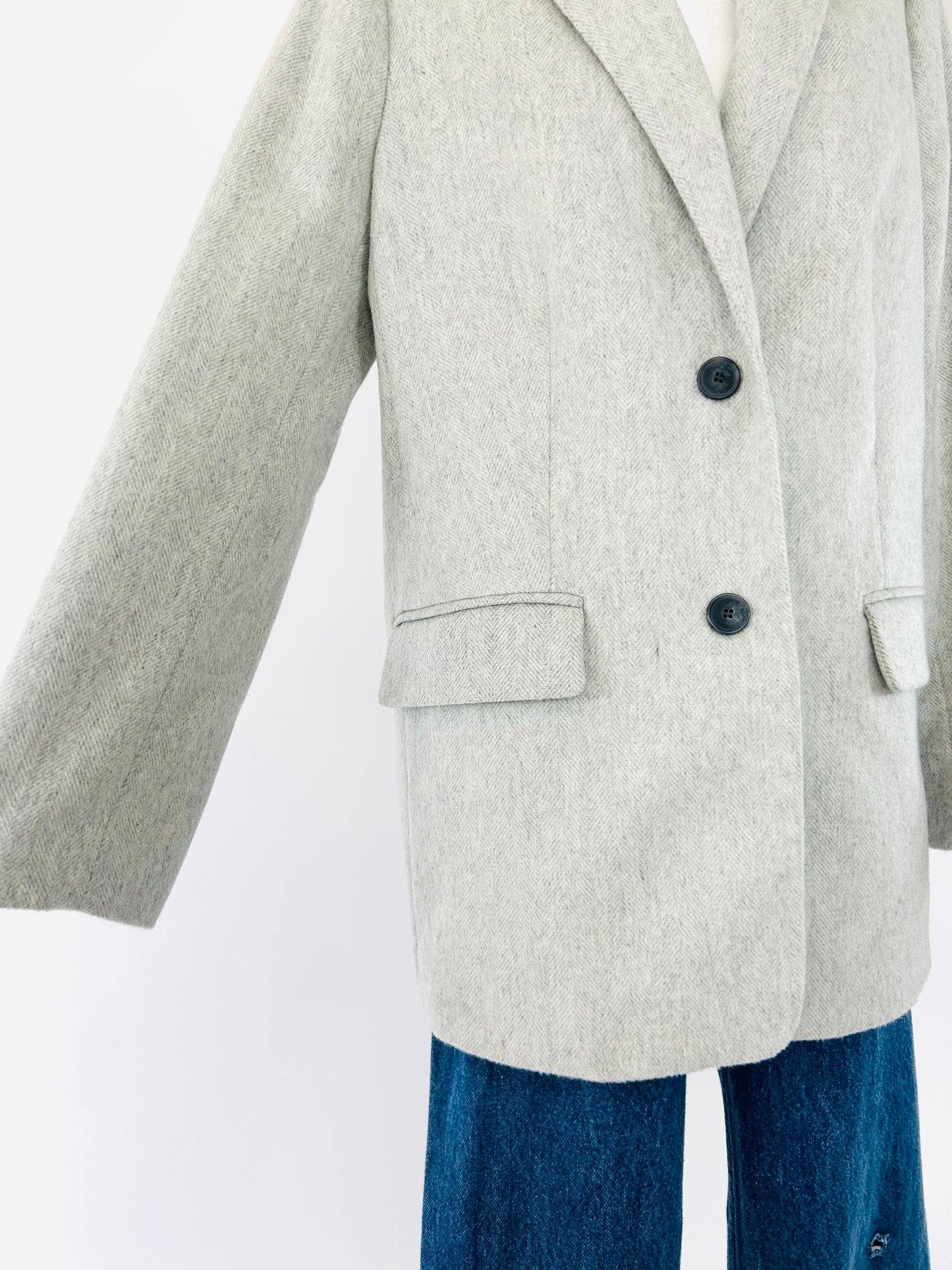 Vintage Talbots Gray Blazer