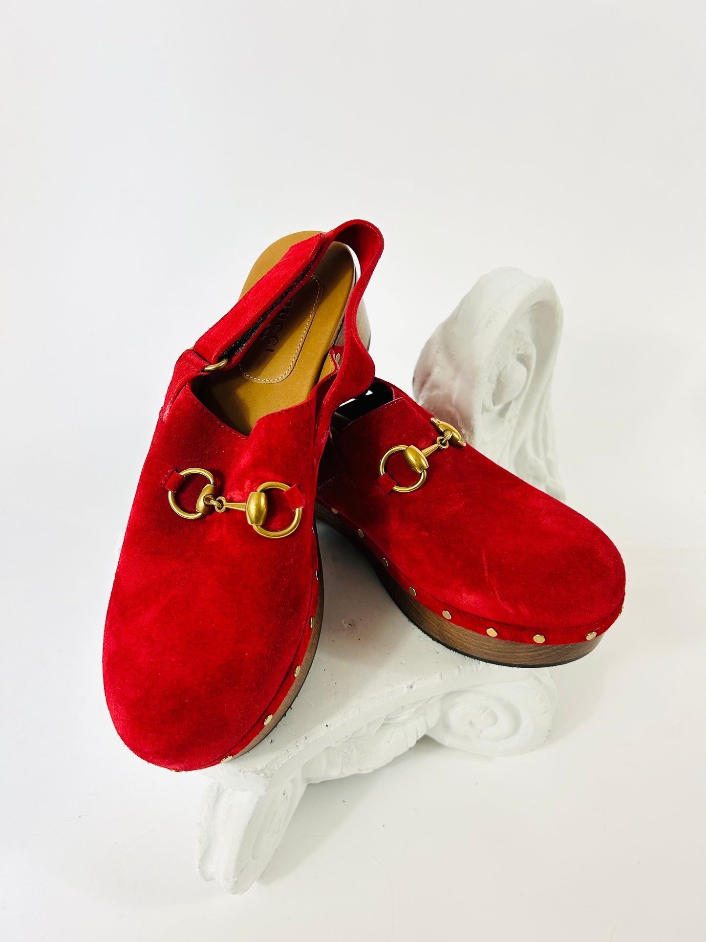 Red Gucci Clog