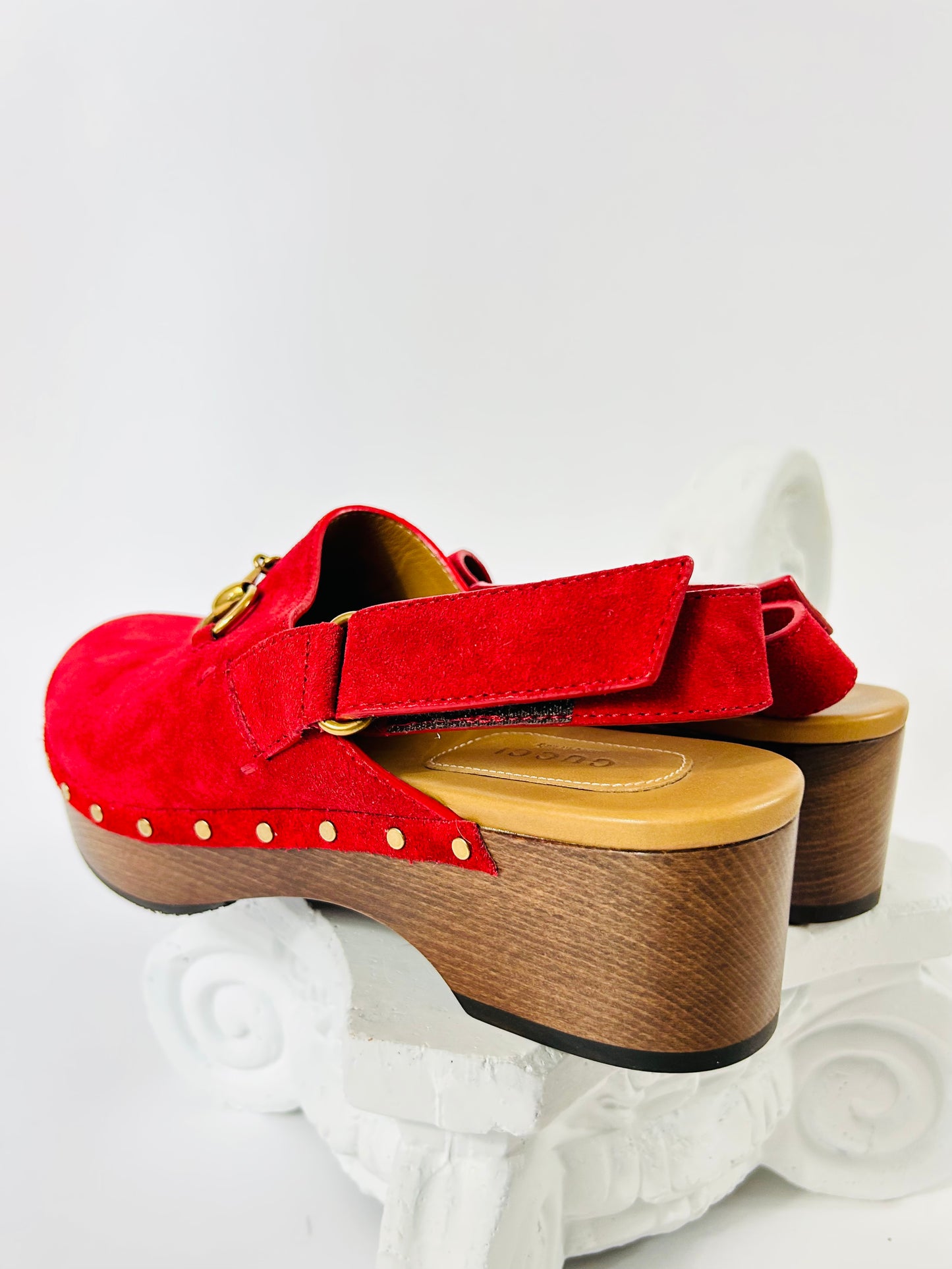 Red Gucci Clog