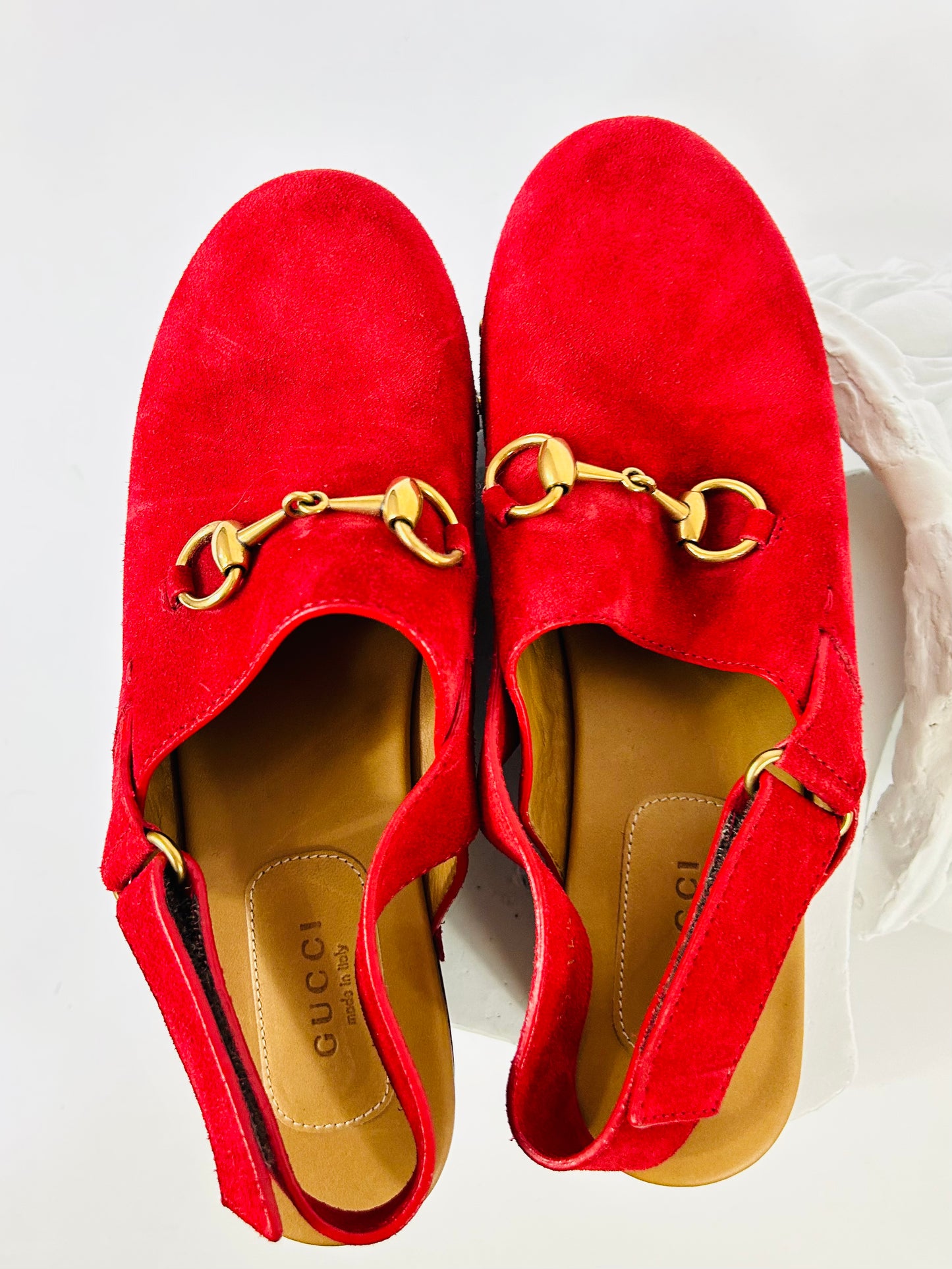 Red Gucci Clog