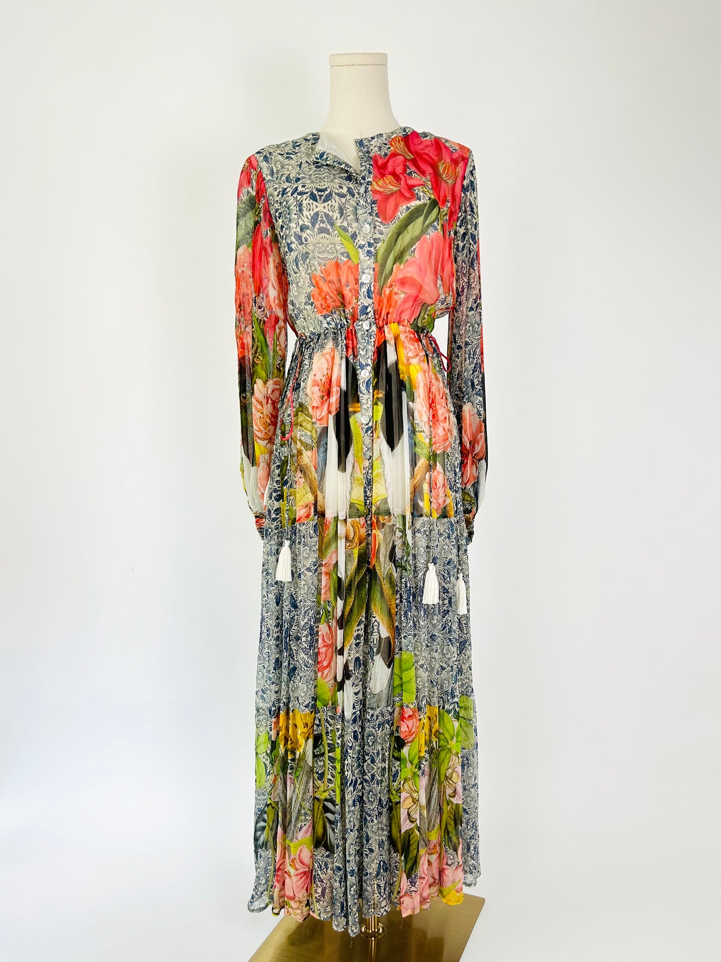 Carolina K Multi Color Floral Dress
