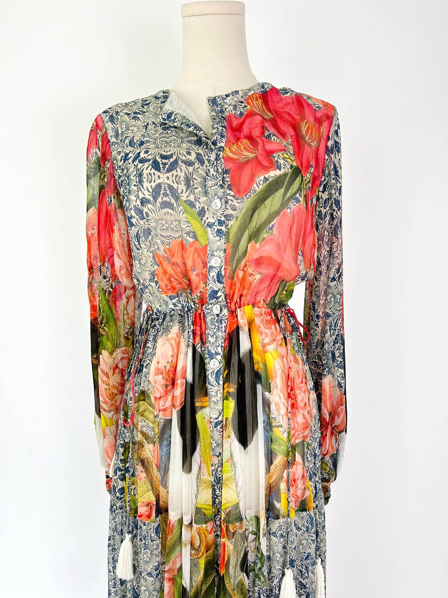 Carolina K Multi Color Floral Dress