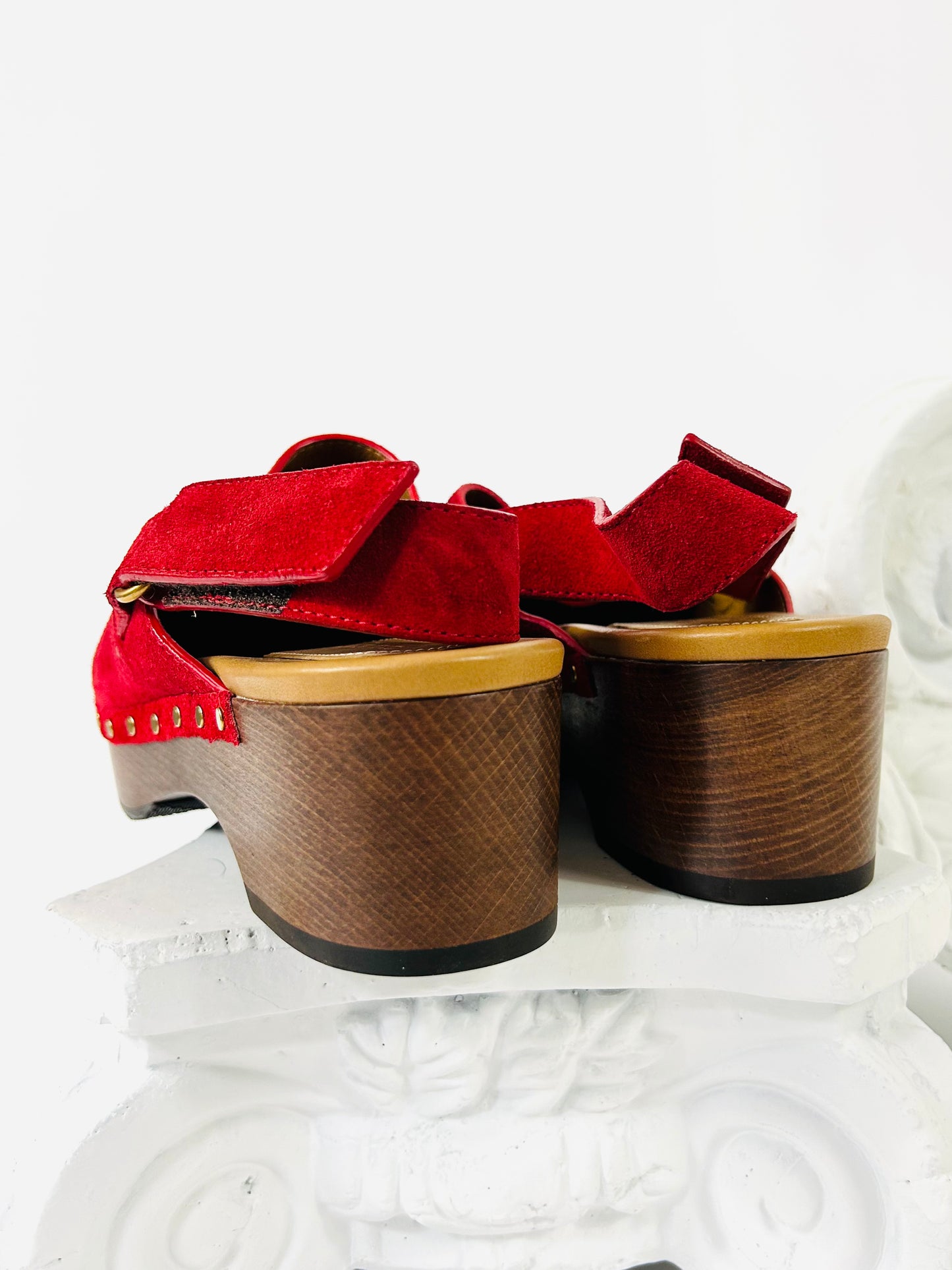 Red Gucci Clog