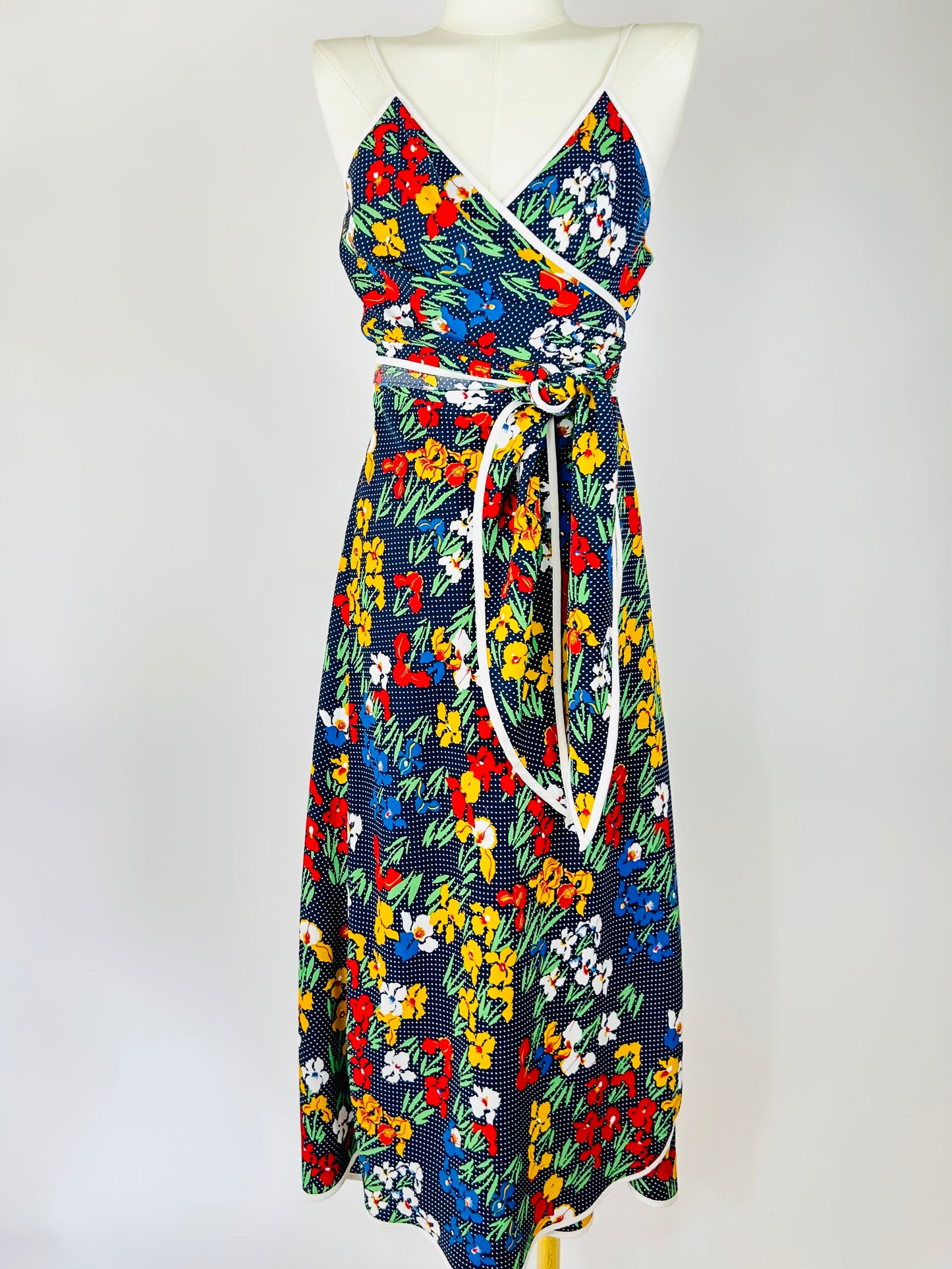 Tory Burch Navy Floral Dress