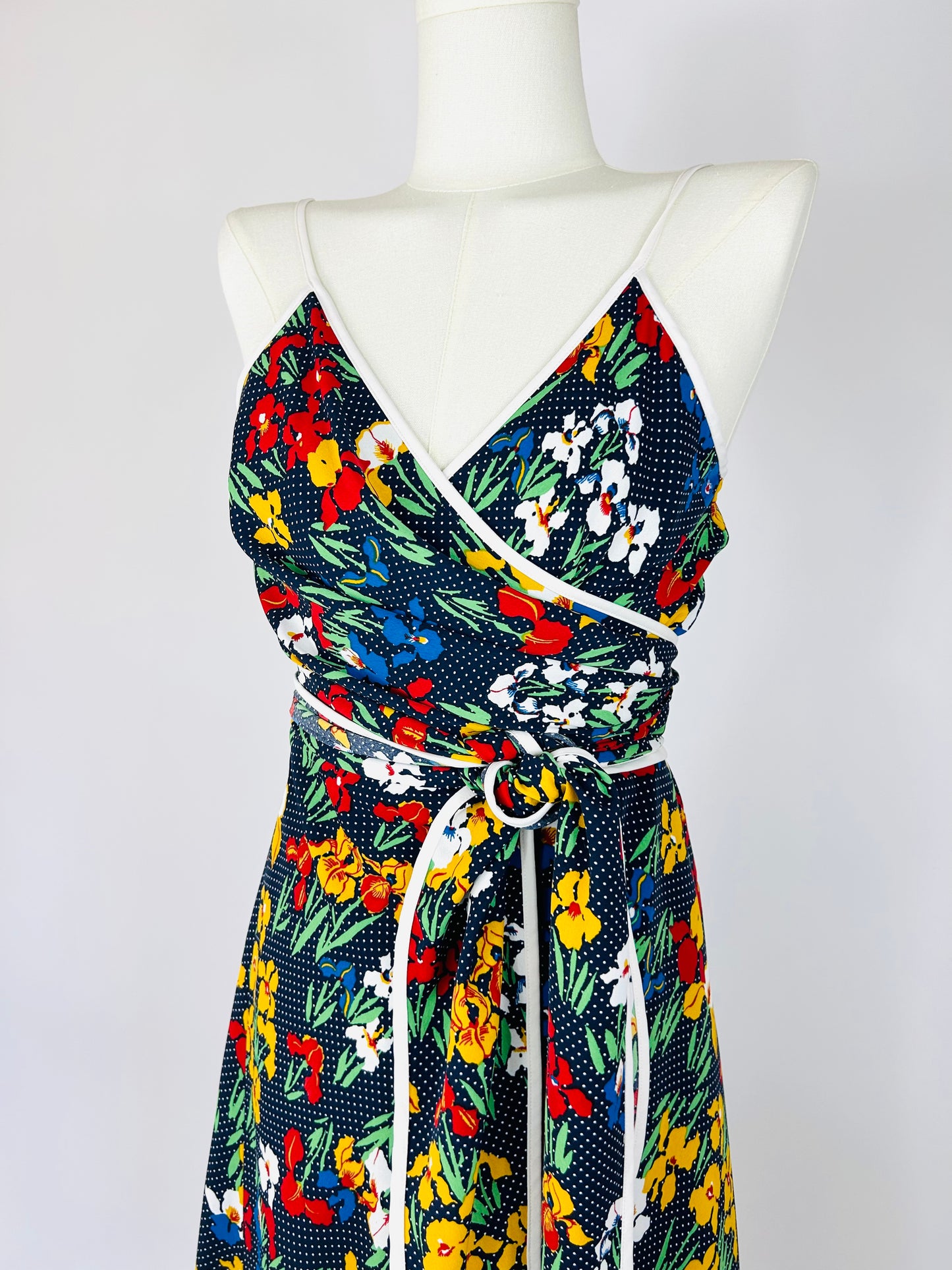 Tory Burch Navy Floral Dress