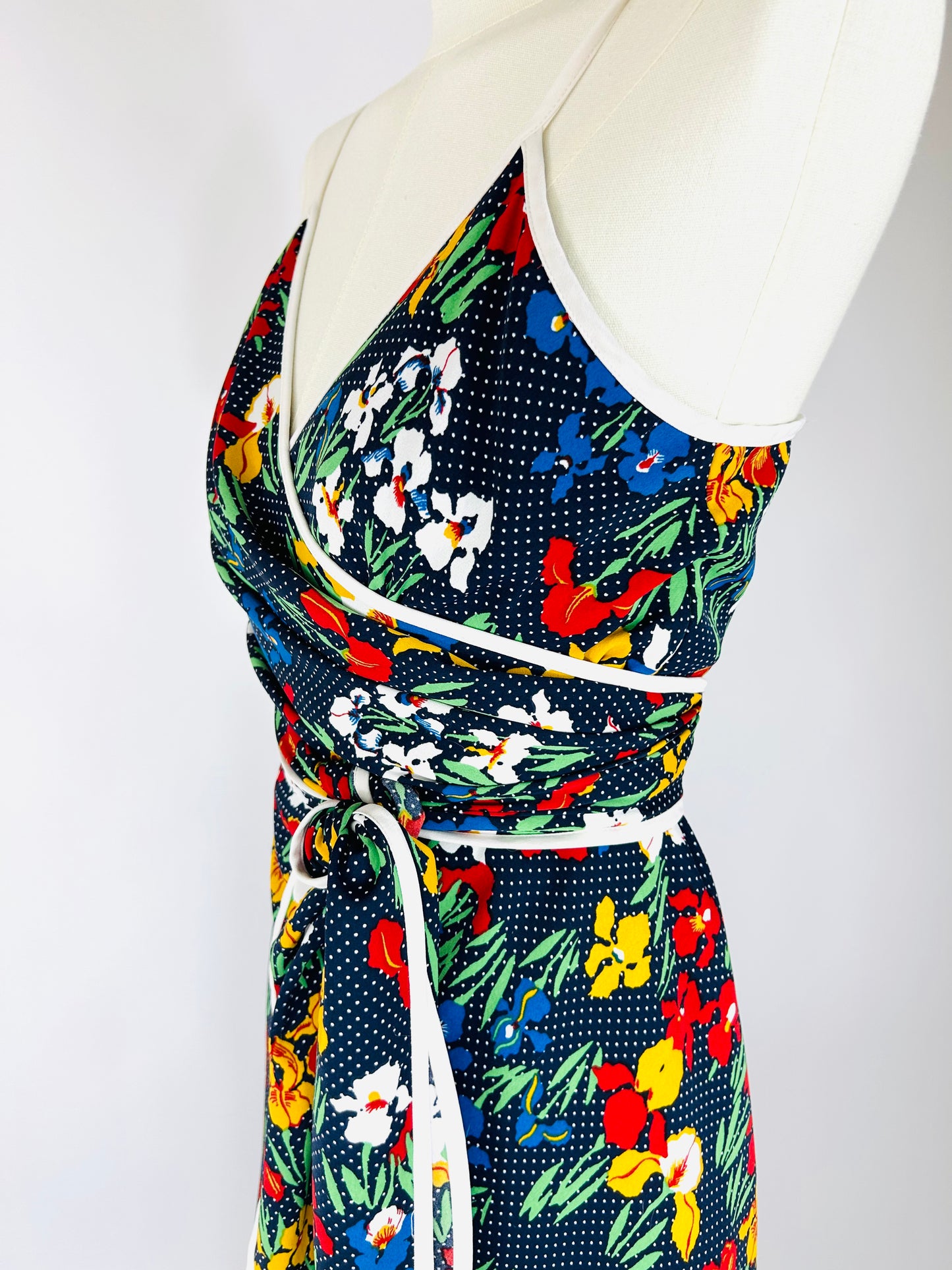 Tory Burch Navy Floral Dress